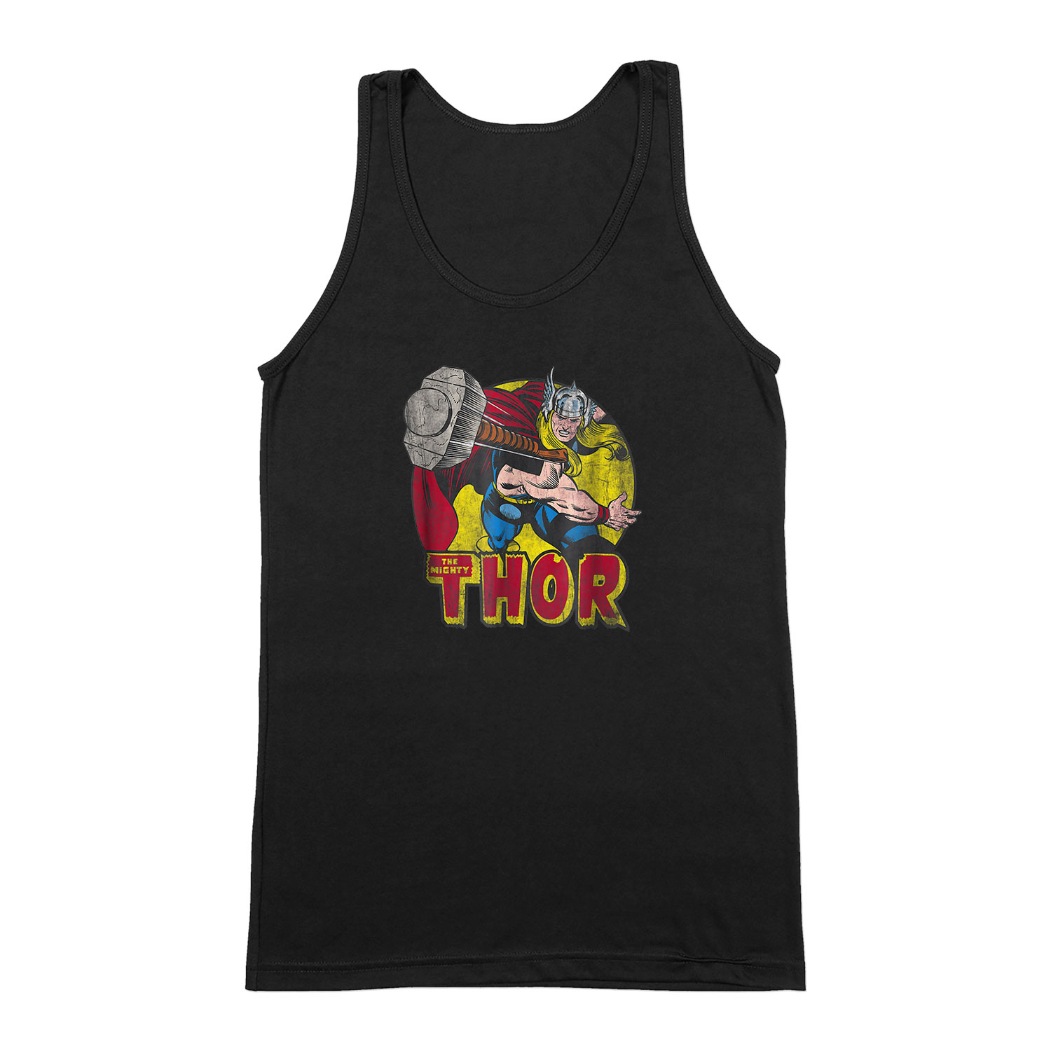 thor avengers bosszúállók Fekete Férfi Trikó