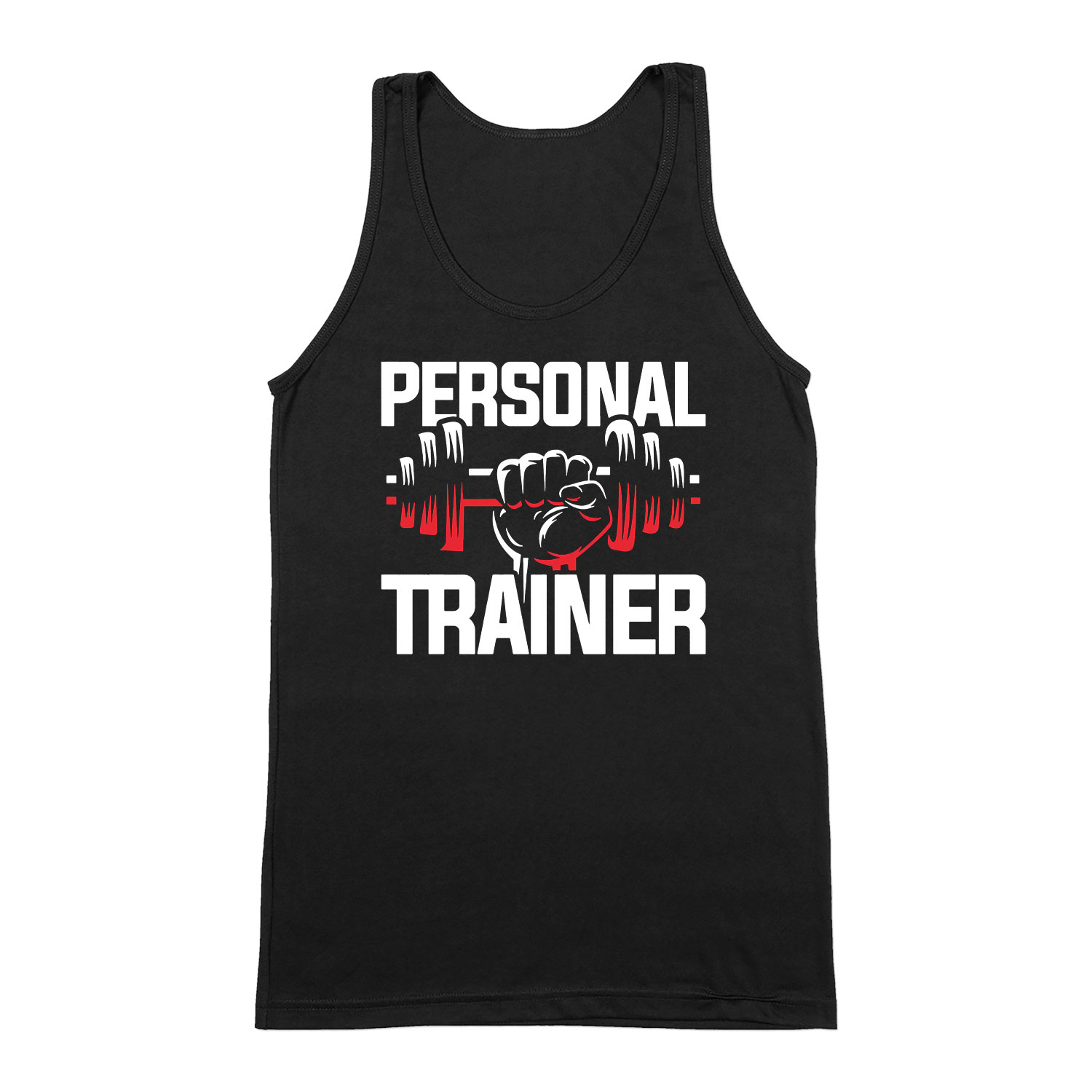 personal trainer személyi edző edzős kondi Fekete Férfi Trikó