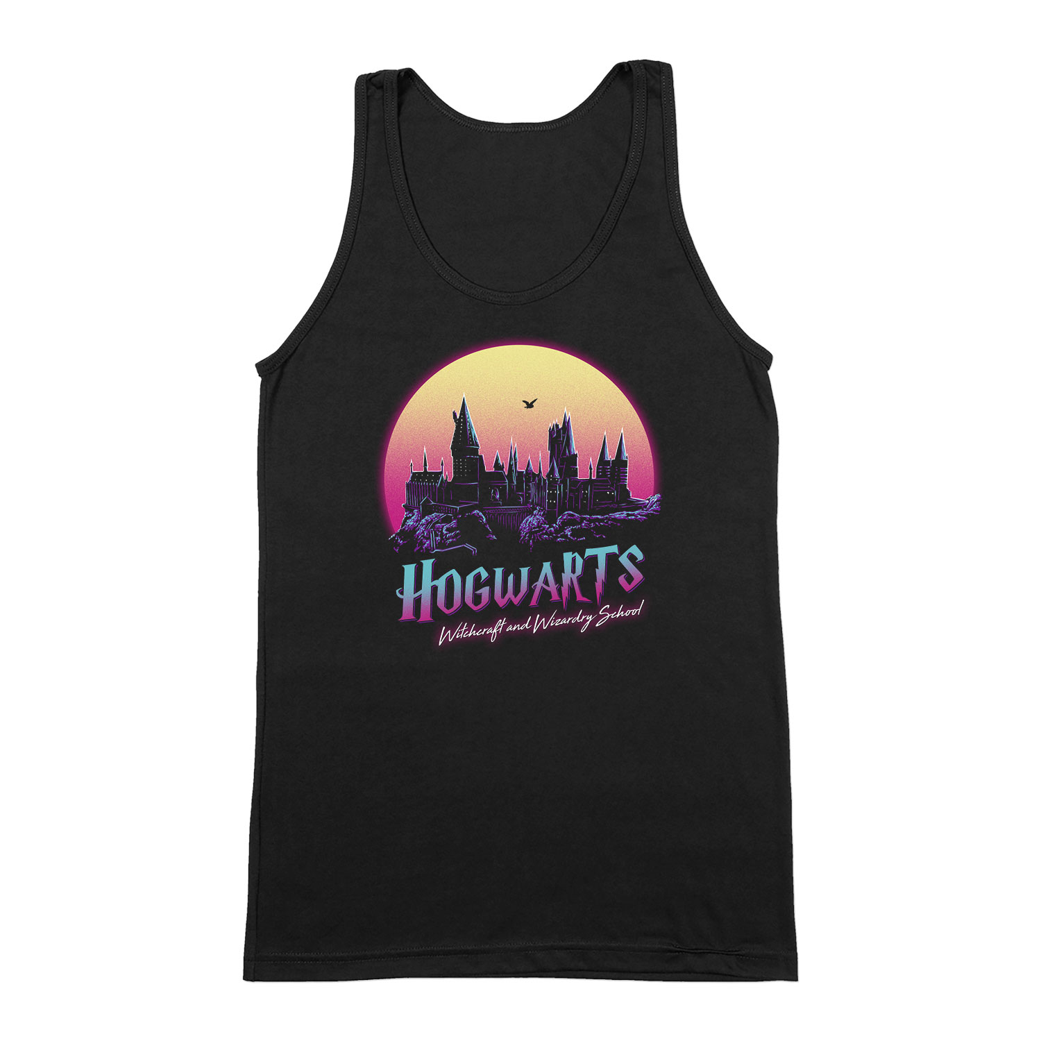 hogwarts roxfort harry potter Fekete Férfi Trikó