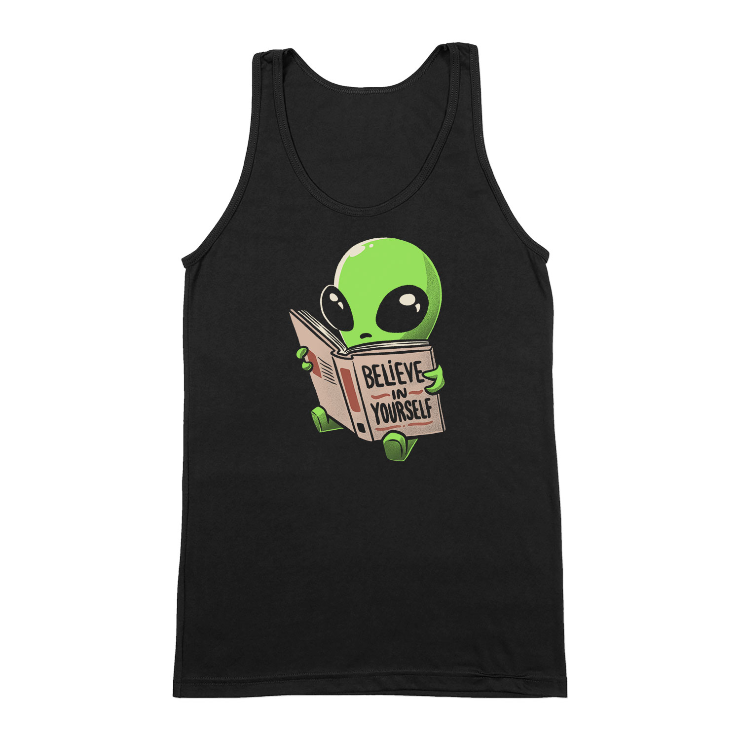 ufo believe in yourself Fekete Férfi Trikó