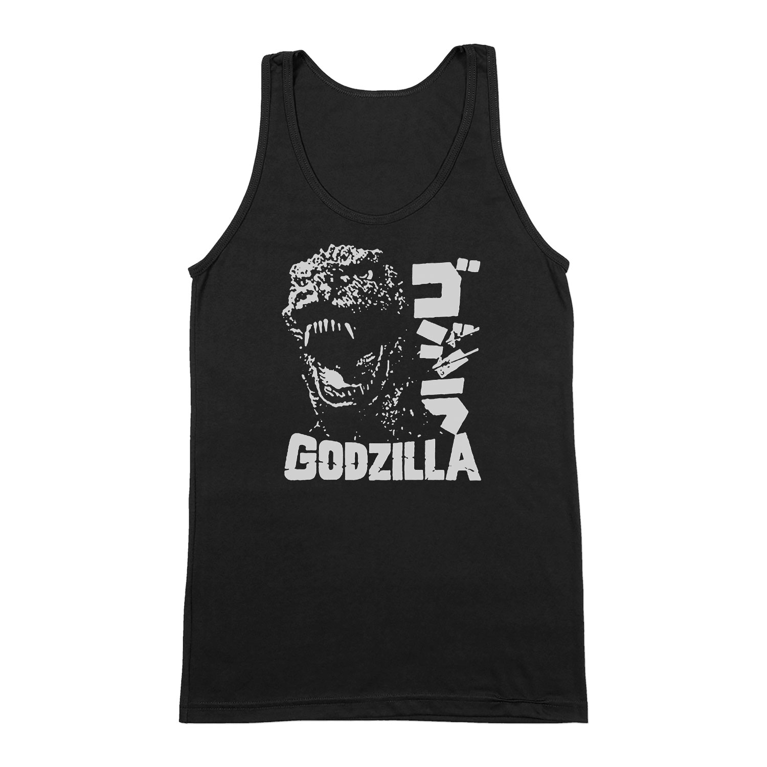 retro godzilla Fekete Férfi Trikó