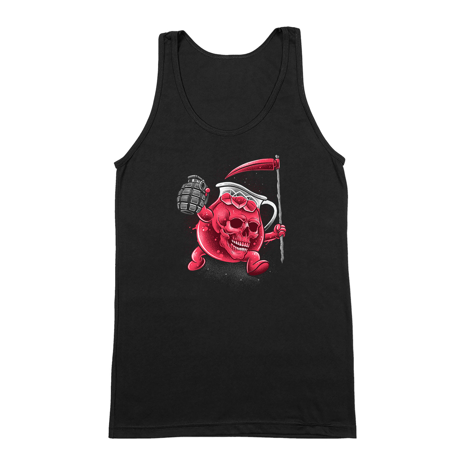 kool aid koponya Fekete Férfi Trikó