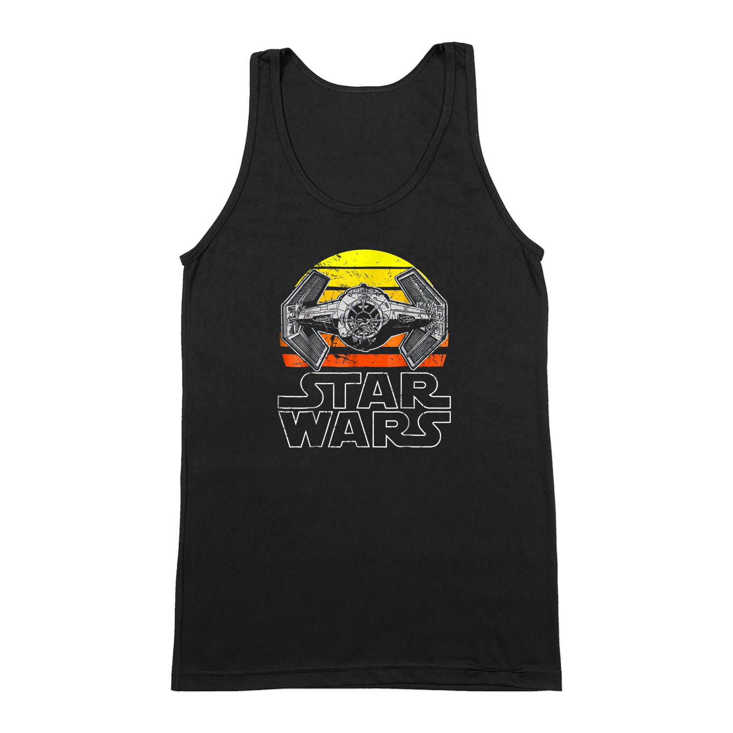 star wars tie fighter Fekete Férfi Trikó