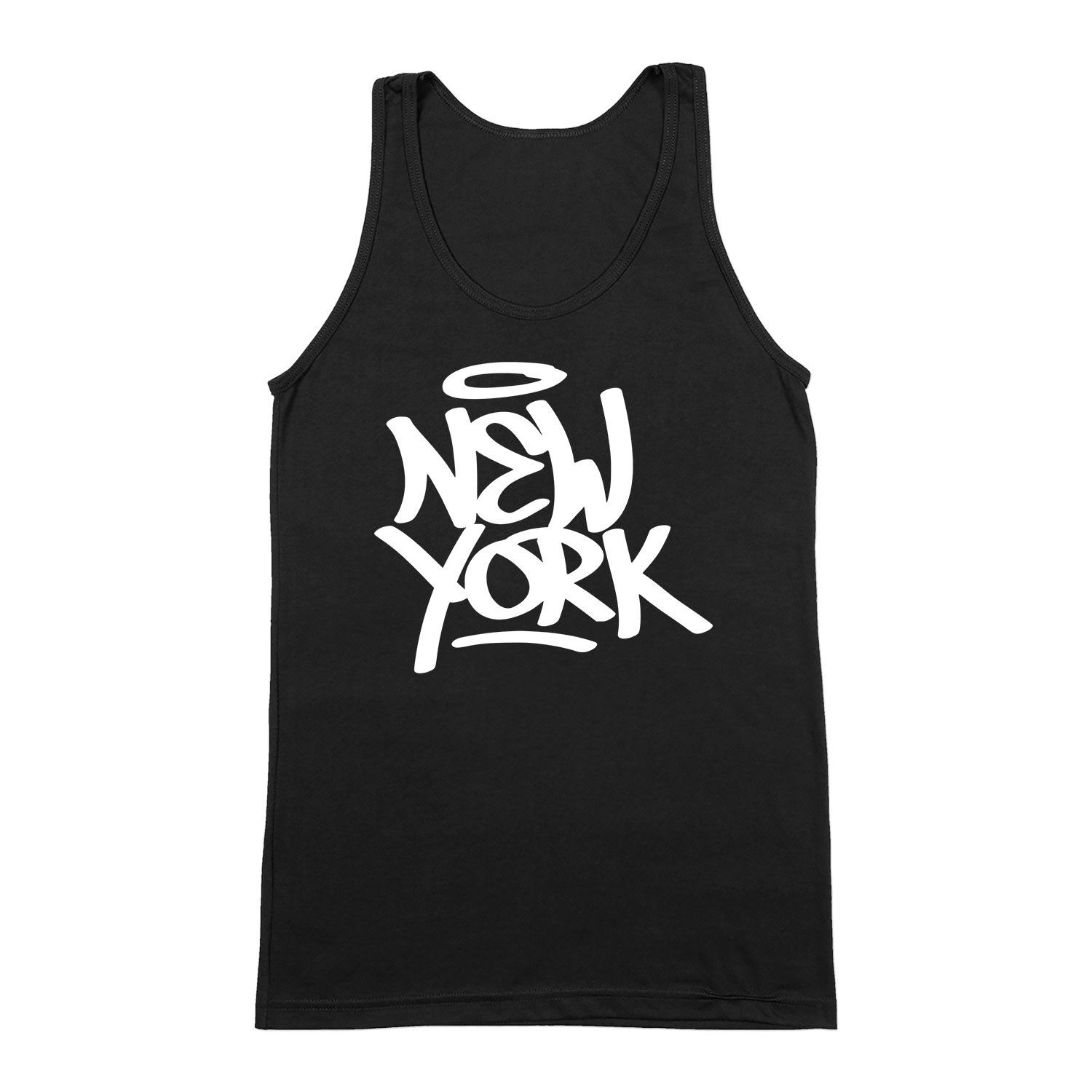 new york Fekete Férfi Trikó