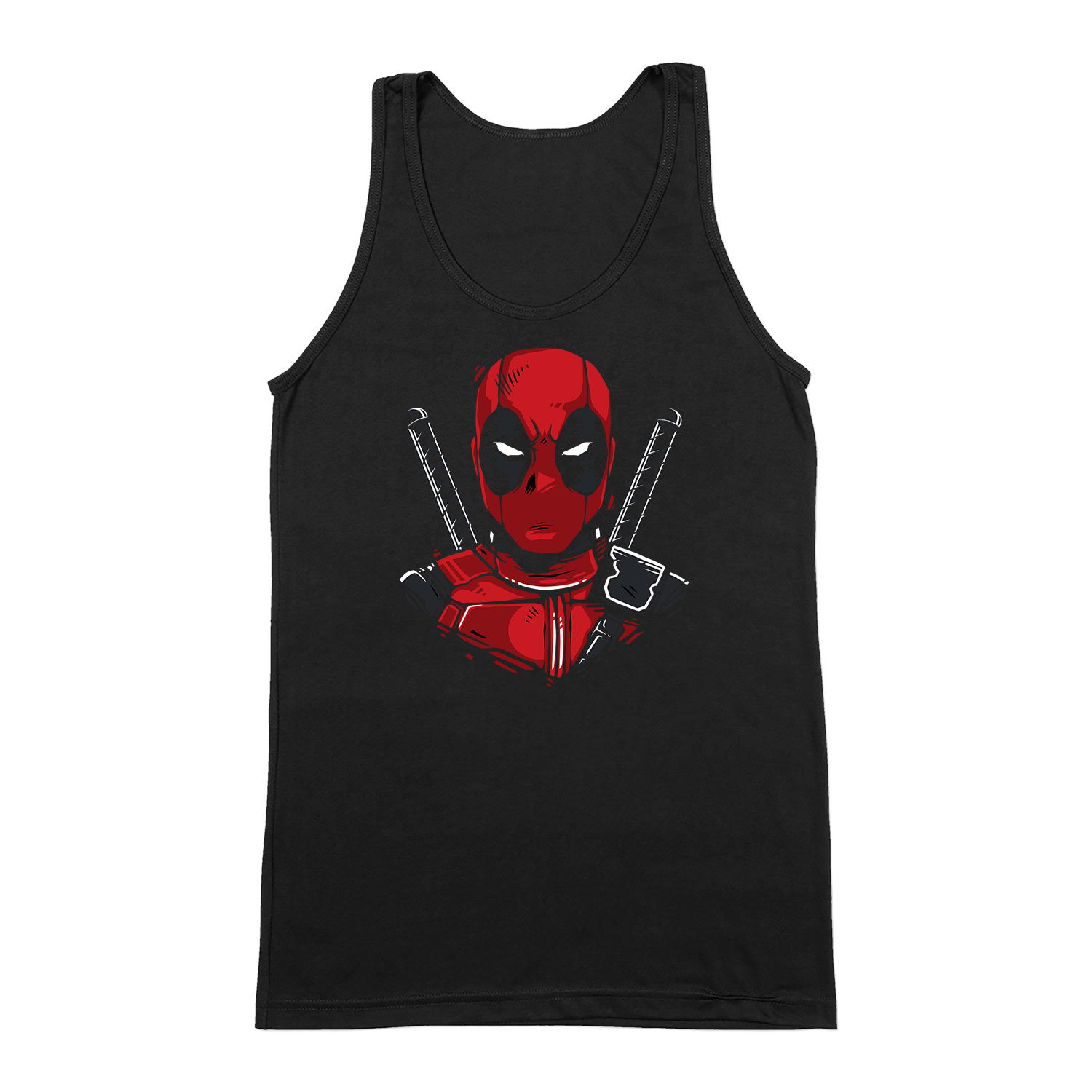 deadpool Fekete Férfi Trikó