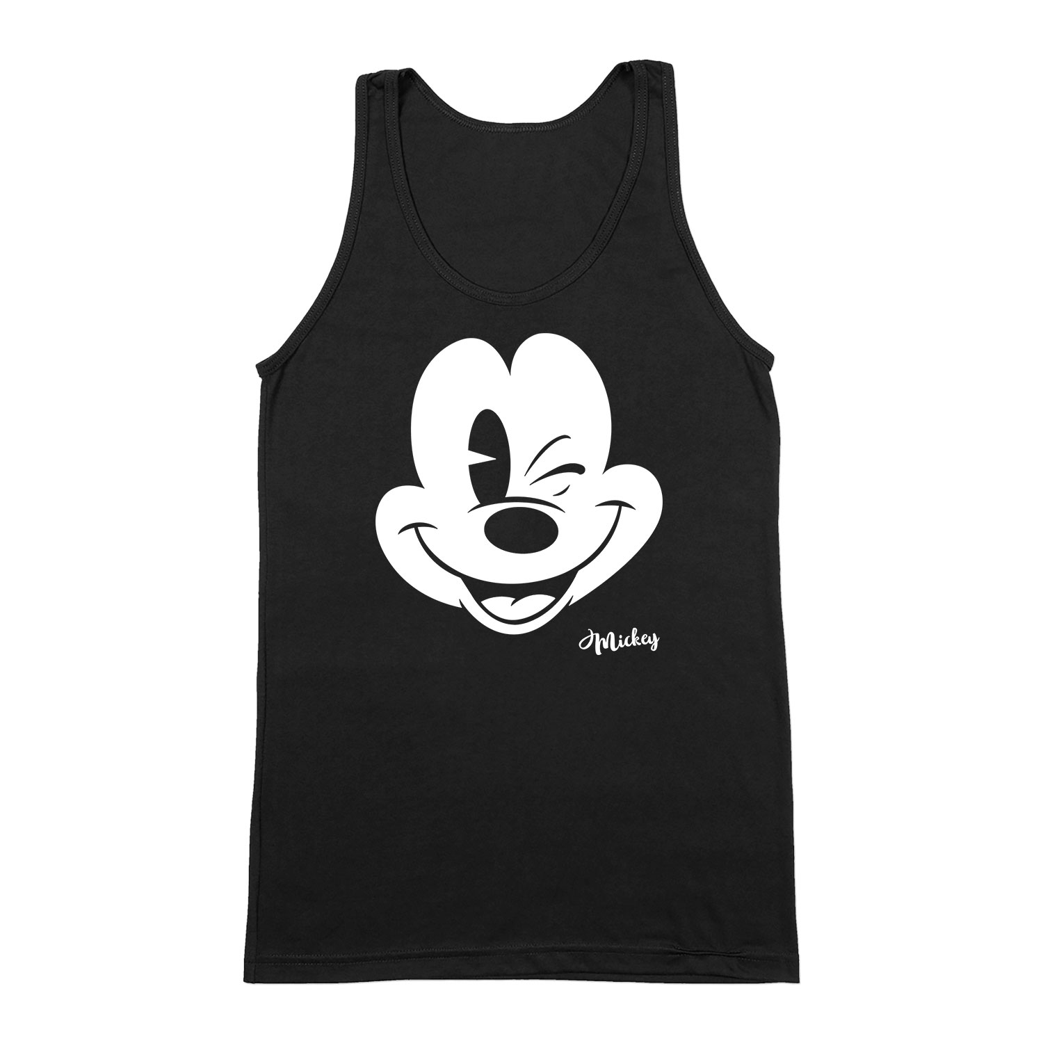 Mickey egér mouse Fekete Férfi Trikó