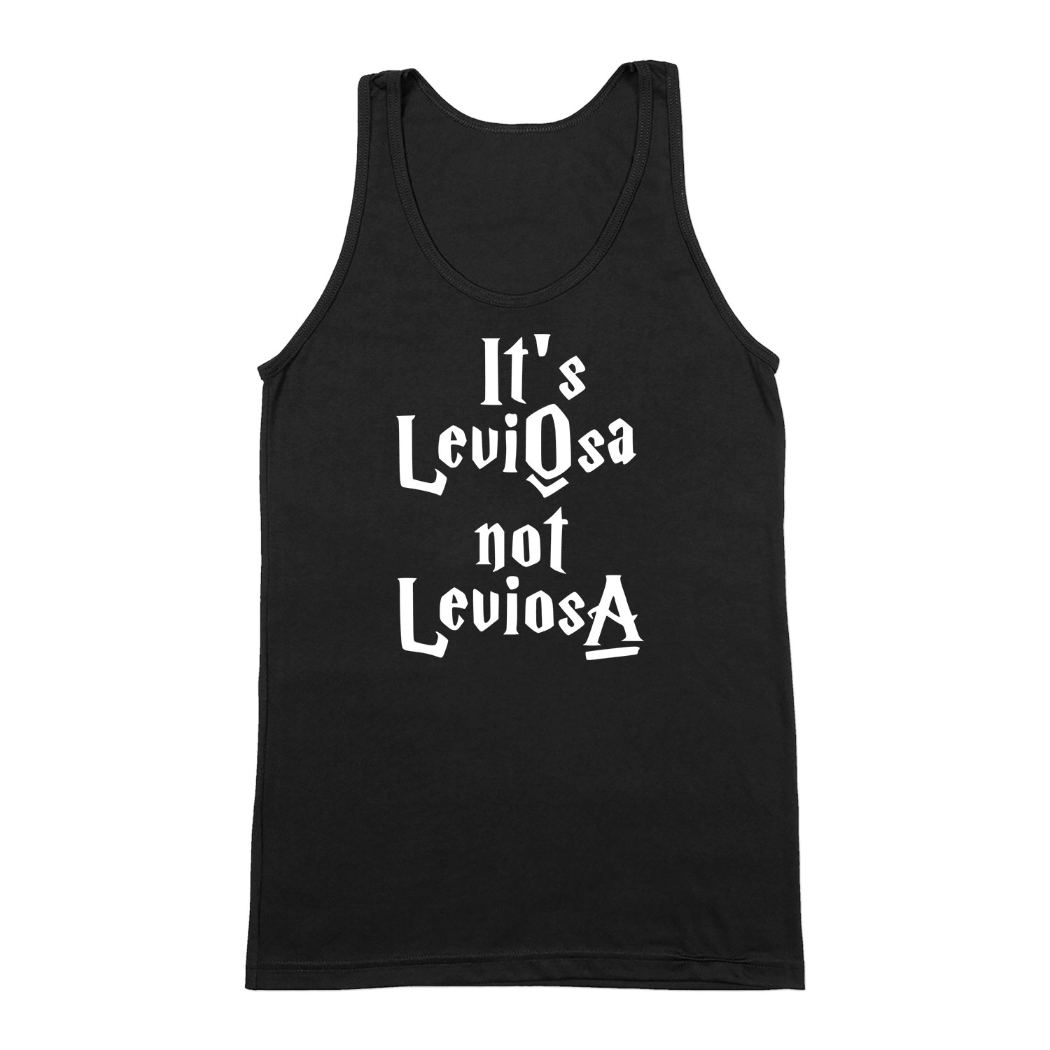 its leviosa not leviosa wingardium leviosa Fekete Férfi Trikó
