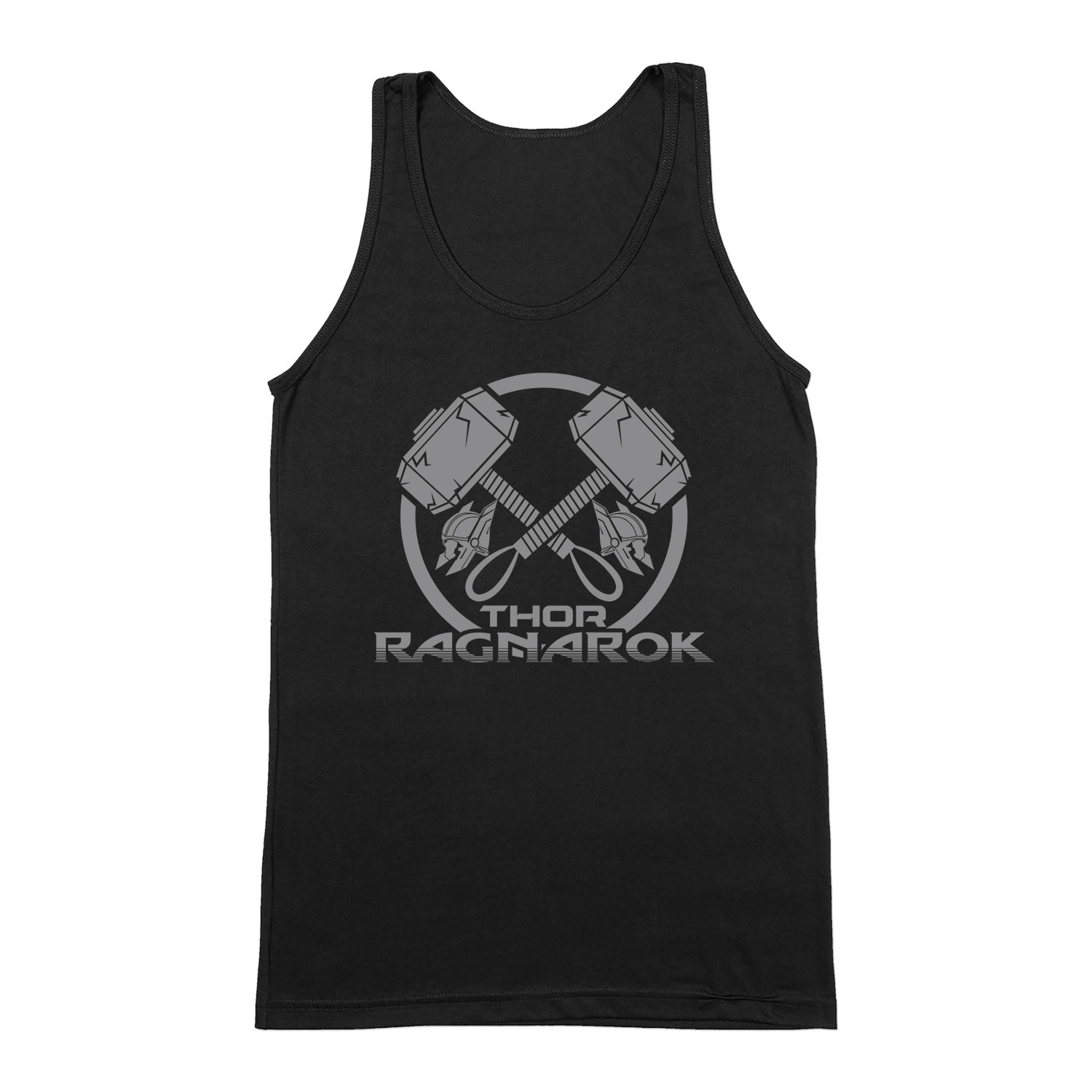 thor ragnarok Fekete Férfi Trikó