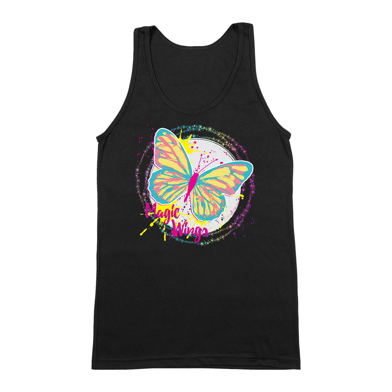 Pillangó Butterfly Fekete Férfi Trikó