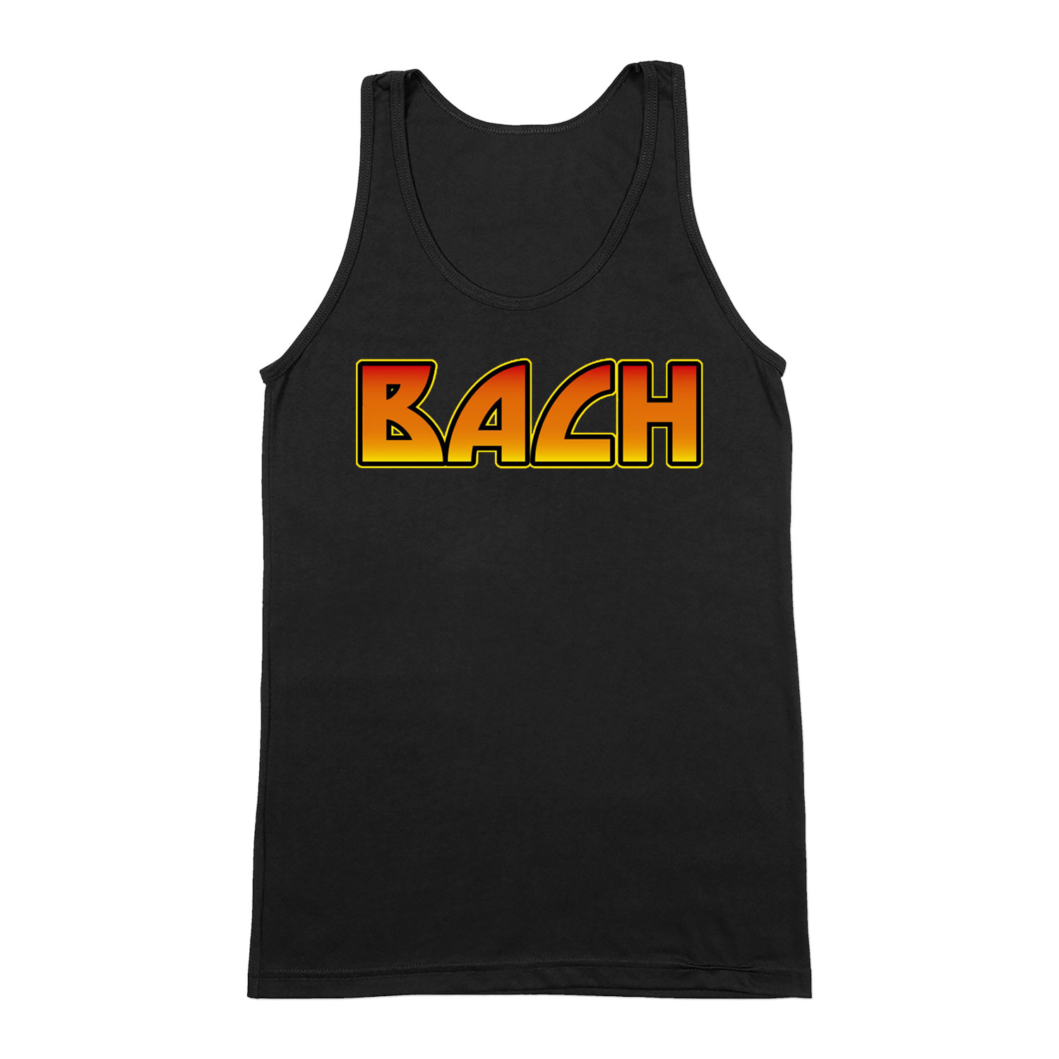 sebastian bach Fekete Férfi Trikó