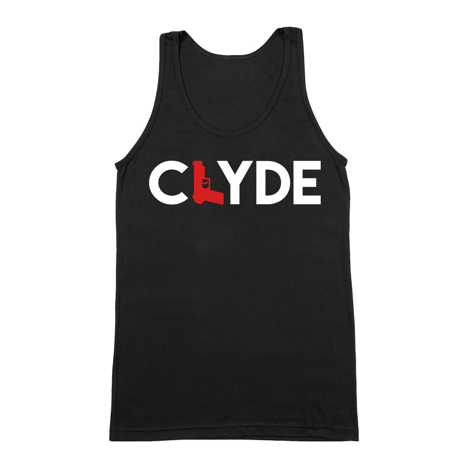 Bonnie és Clyde Fekete Férfi Trikó