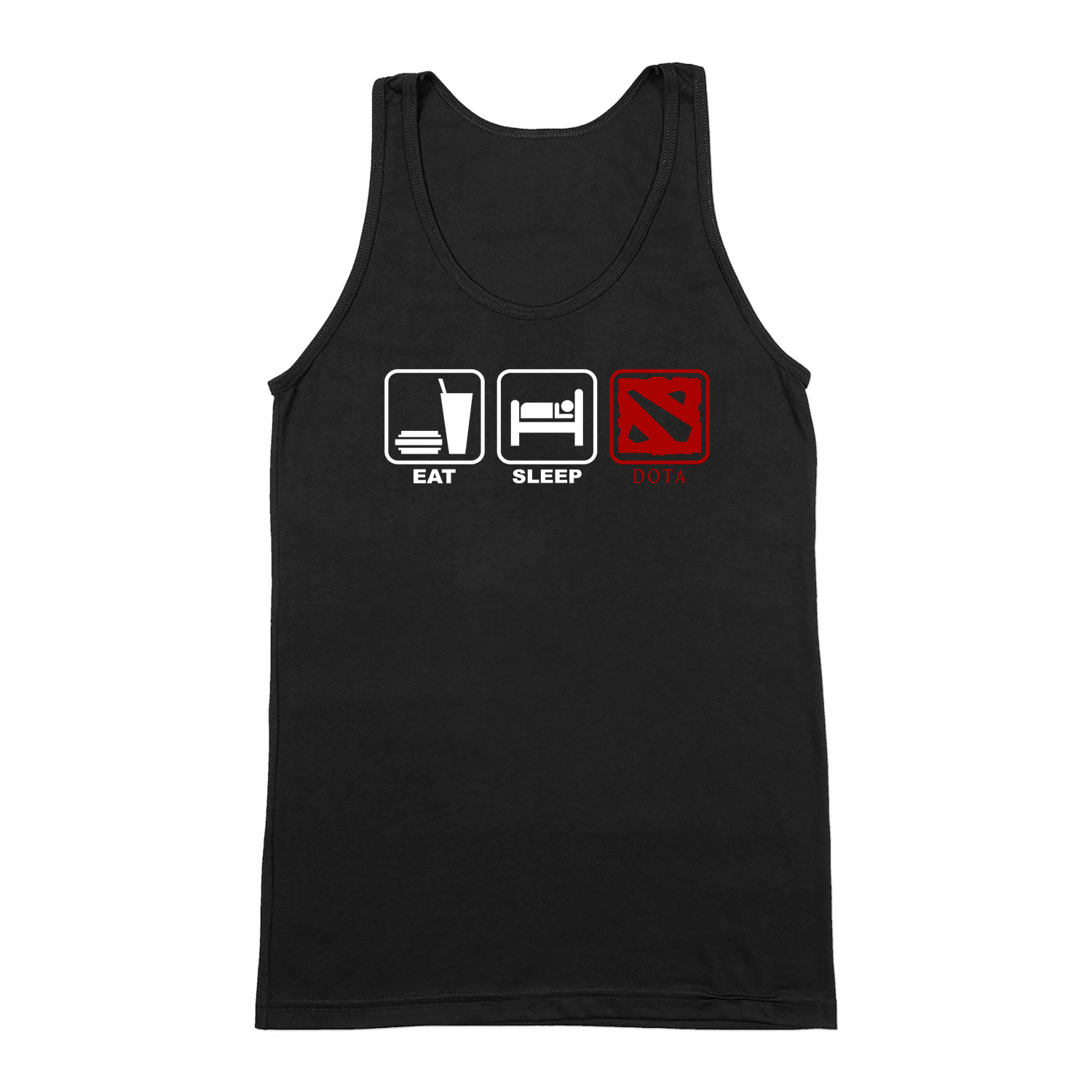 dota 2 Fekete Férfi Trikó