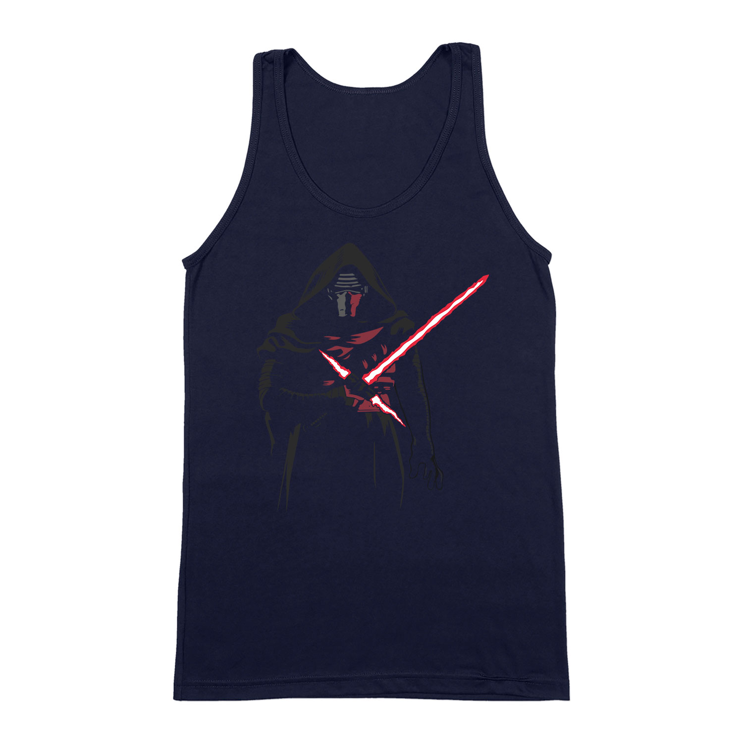 kylo ren star wars Sötétkék Férfi Trikó