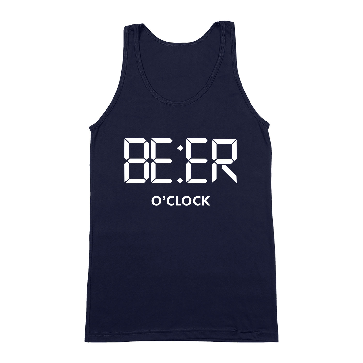 Vicces Sör Beer Oclock Sötétkék Férfi Trikó
