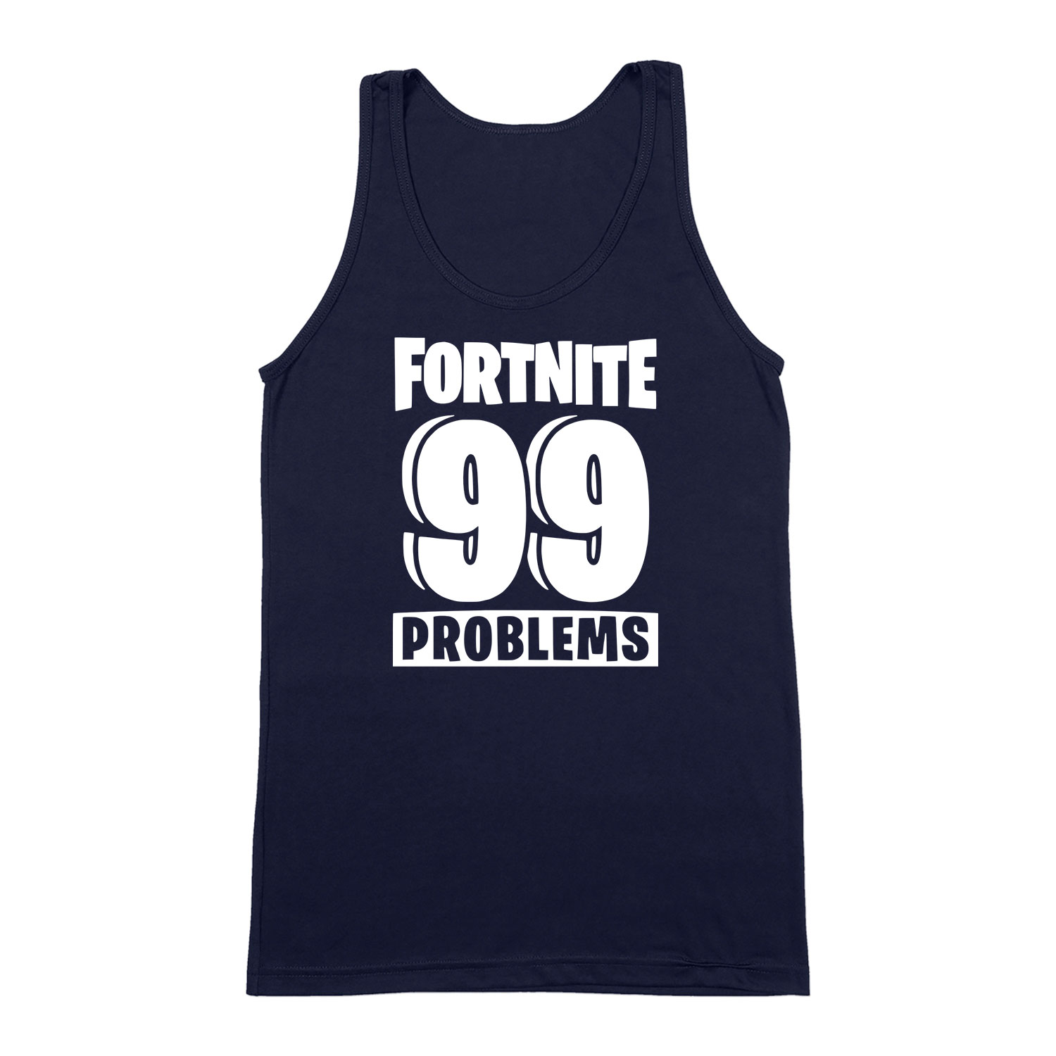 fortnite gamer Sötétkék Férfi Trikó