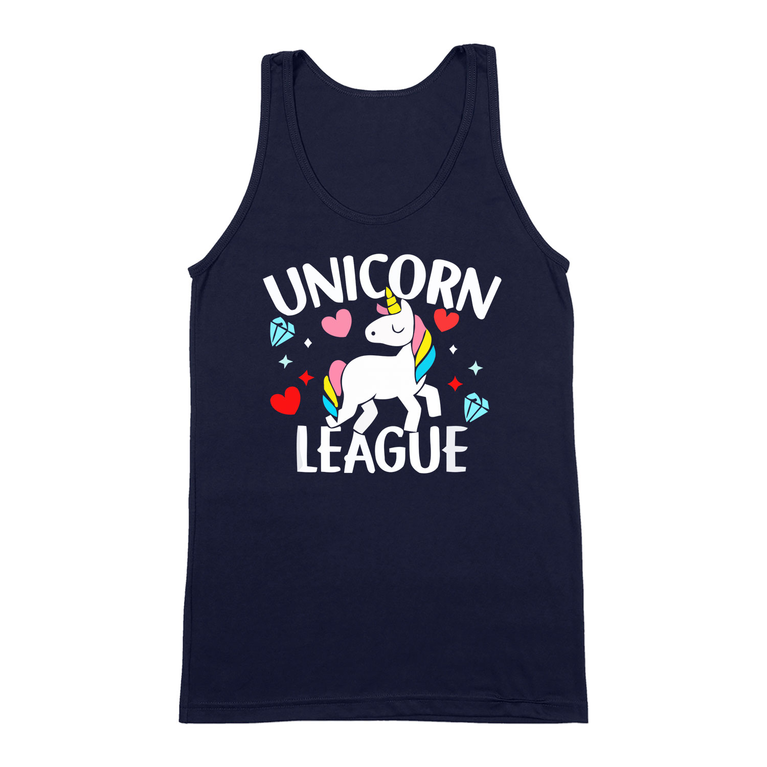 unikornis unicorn Sötétkék Férfi Trikó