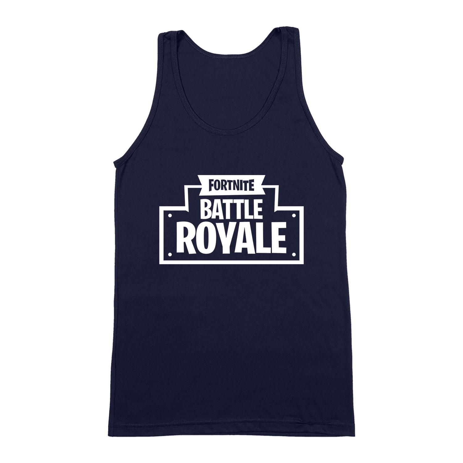fortnite battle royale Sötétkék Férfi Trikó