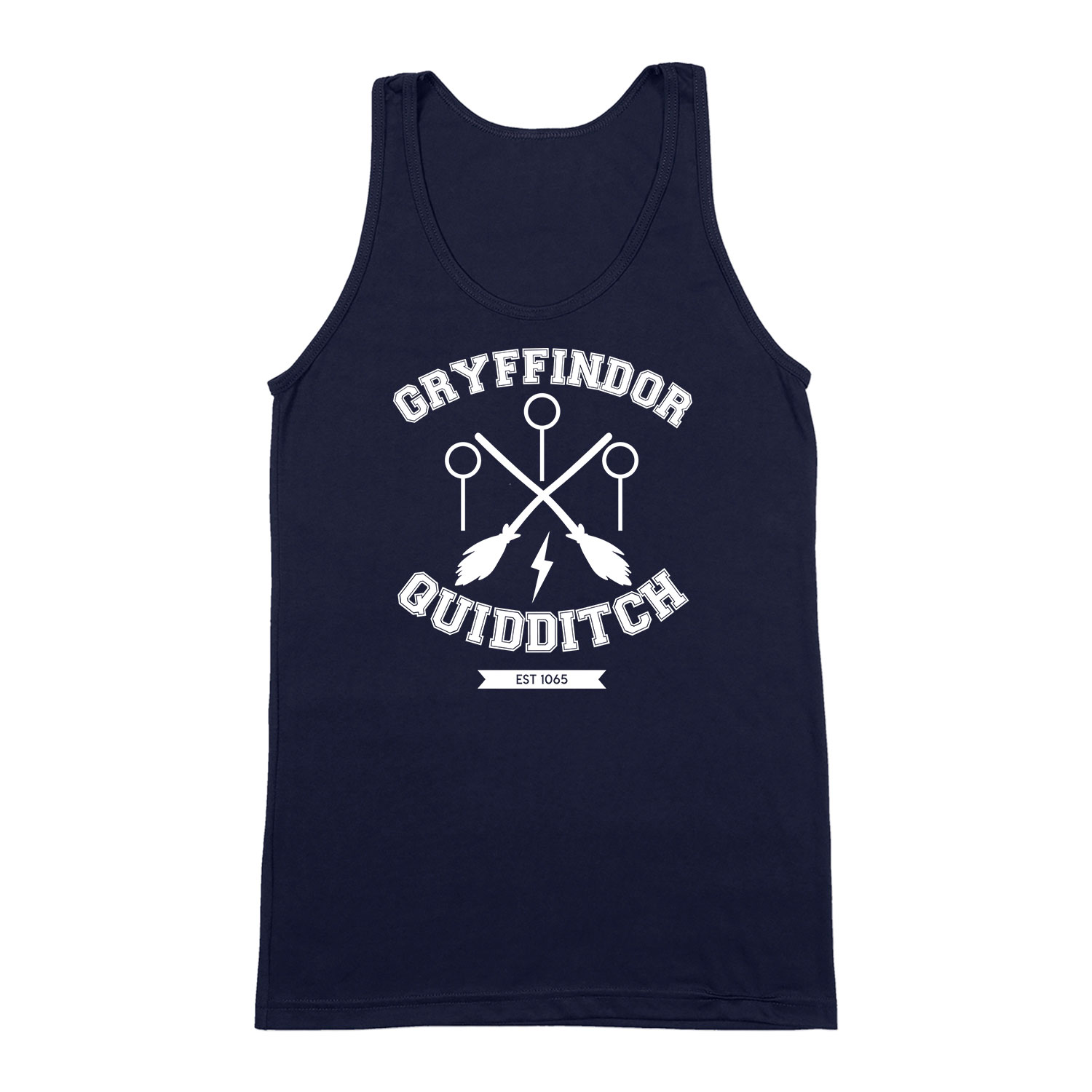 harry potter griffendél kvidics Sötétkék Férfi Trikó
