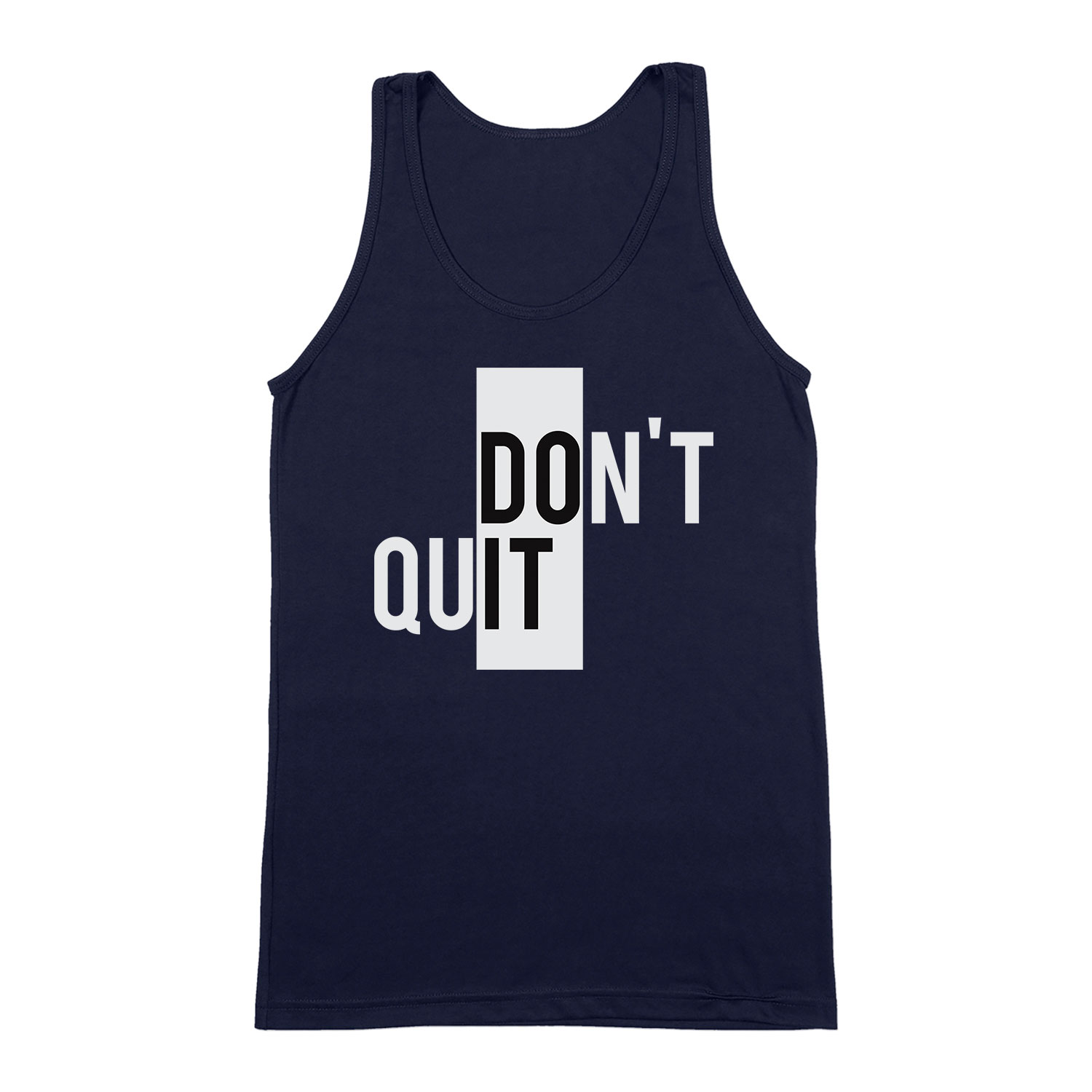 Do It Dont Quit Sötétkék Férfi Trikó