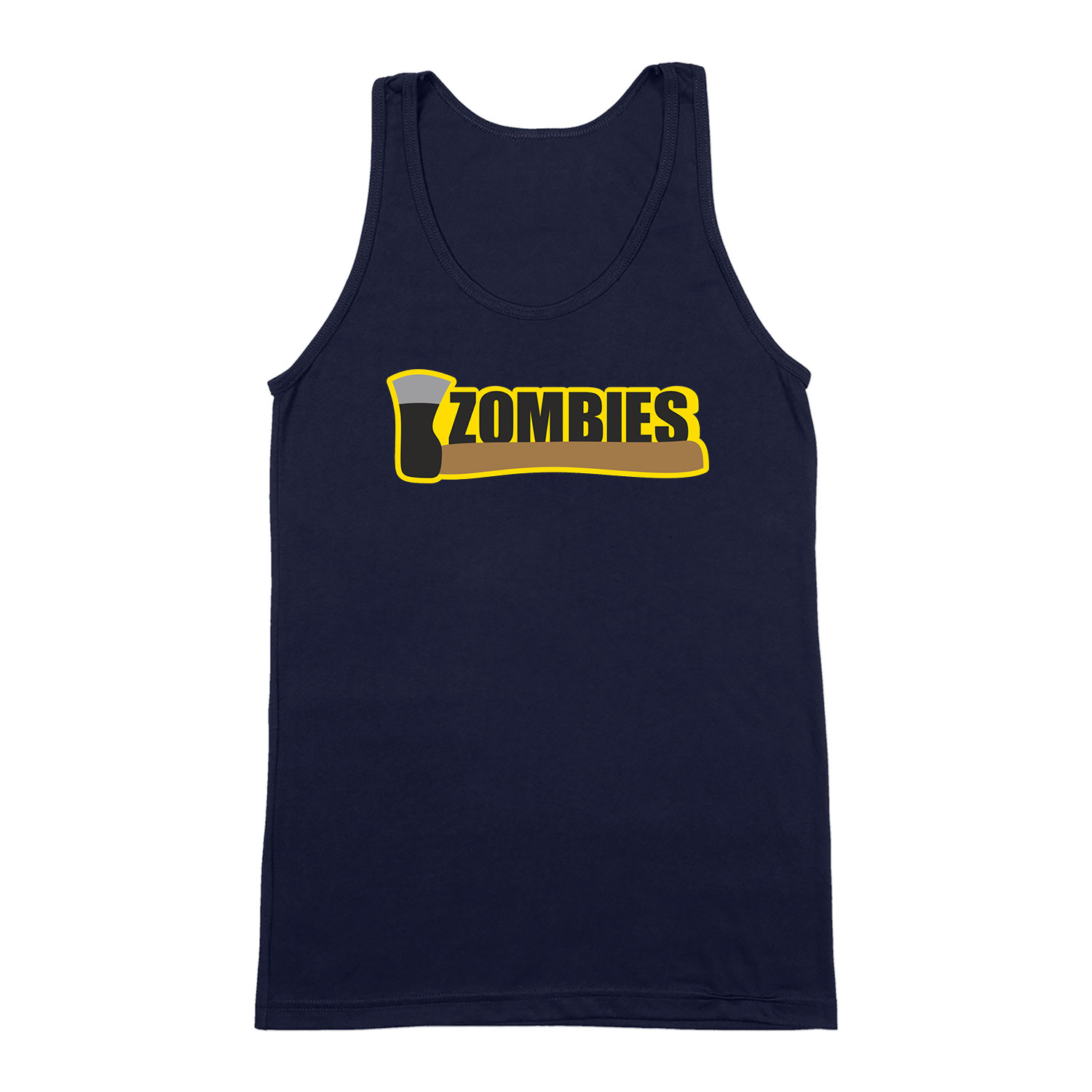 zombi zombis Sötétkék Férfi Trikó