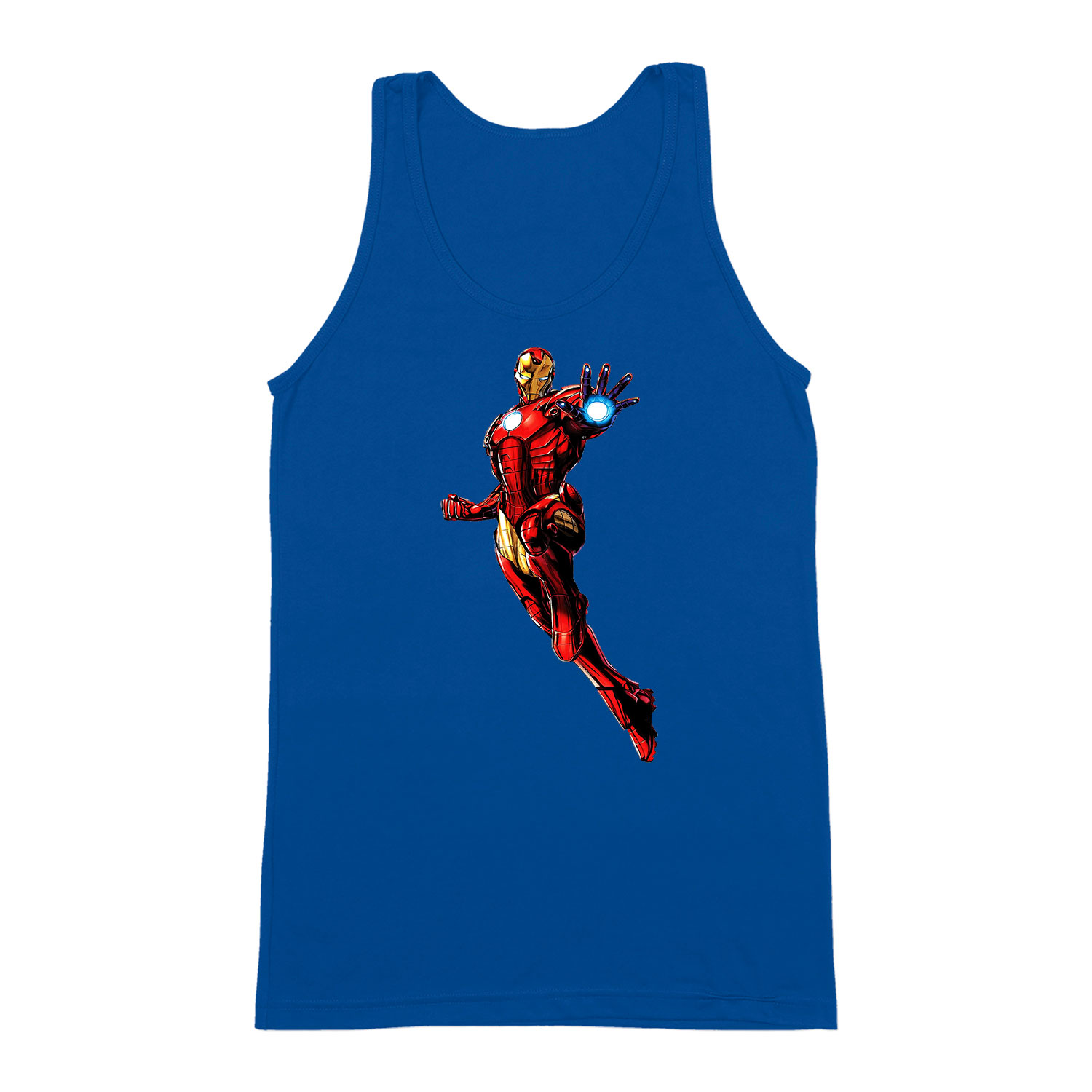 vasember iron man avengers bosszúállók Kék Férfi Trikó