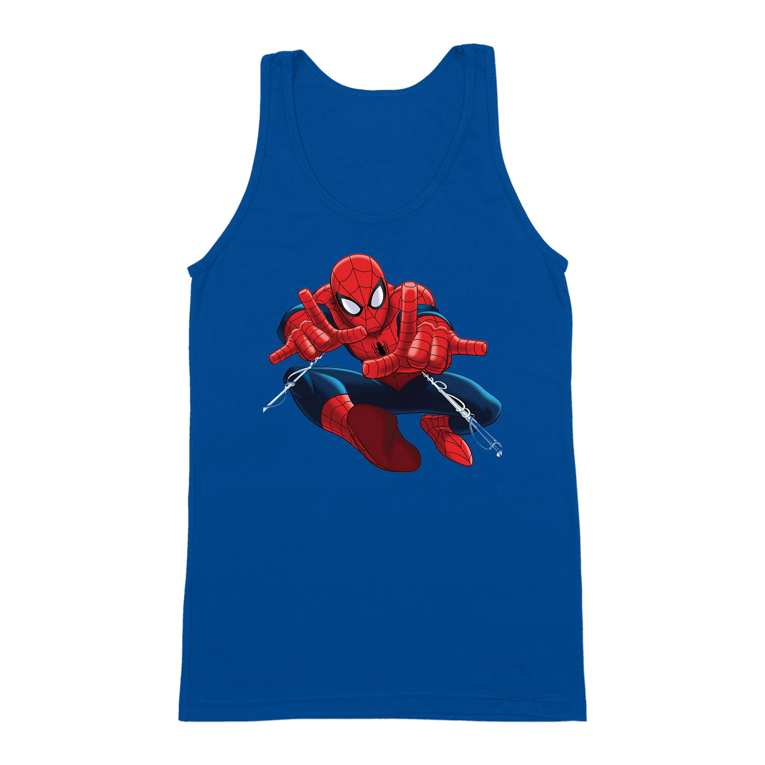 pókermber spider man Kék Férfi Trikó