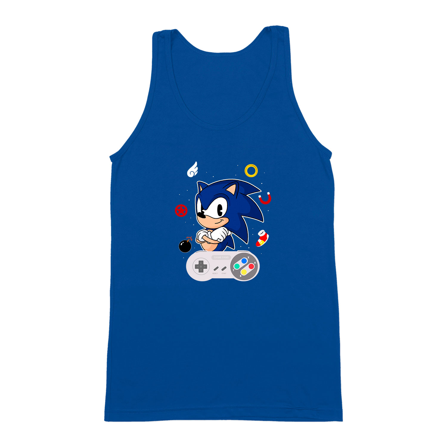 sonic Kék Férfi Trikó
