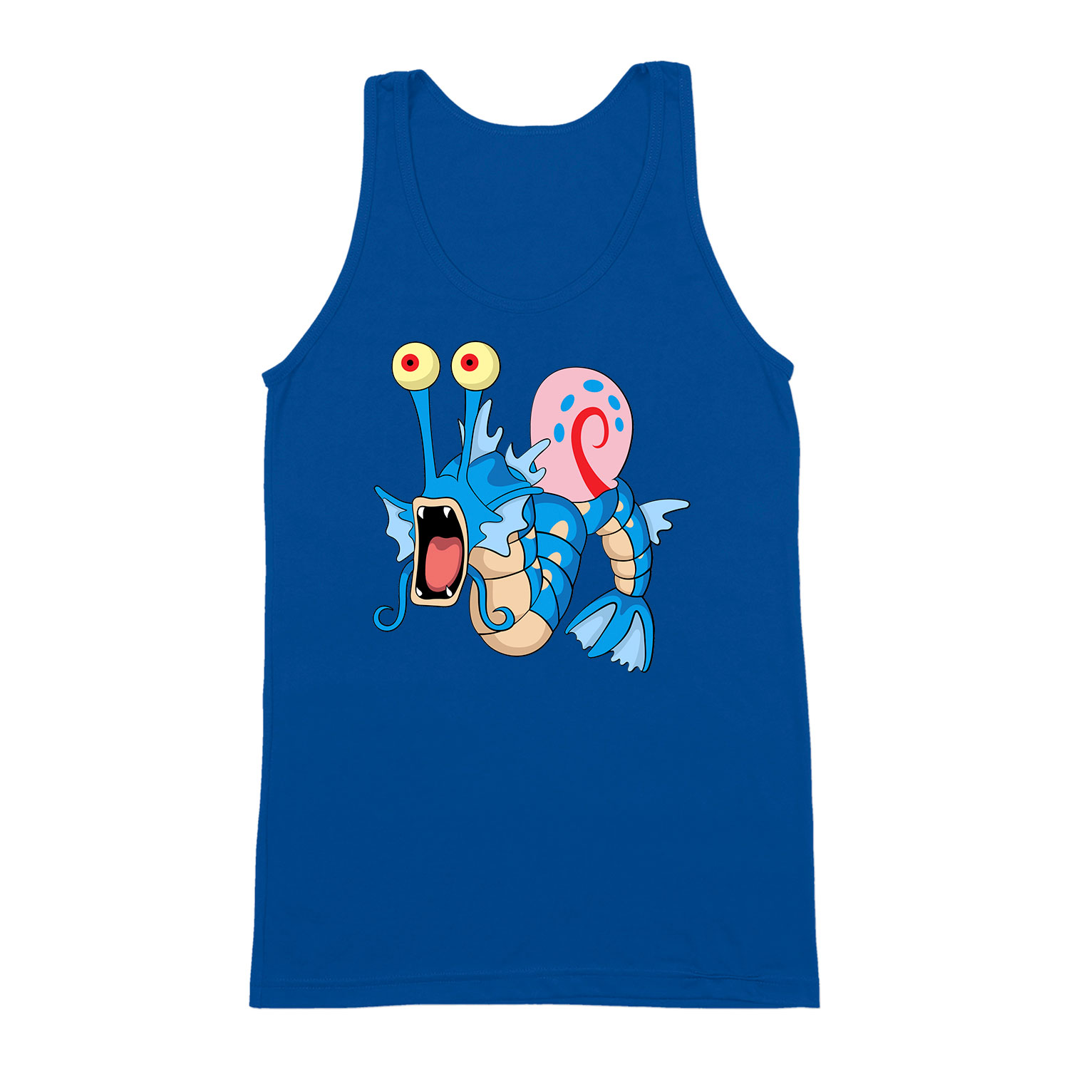 gyarados gary spongya bob Kék Férfi Trikó