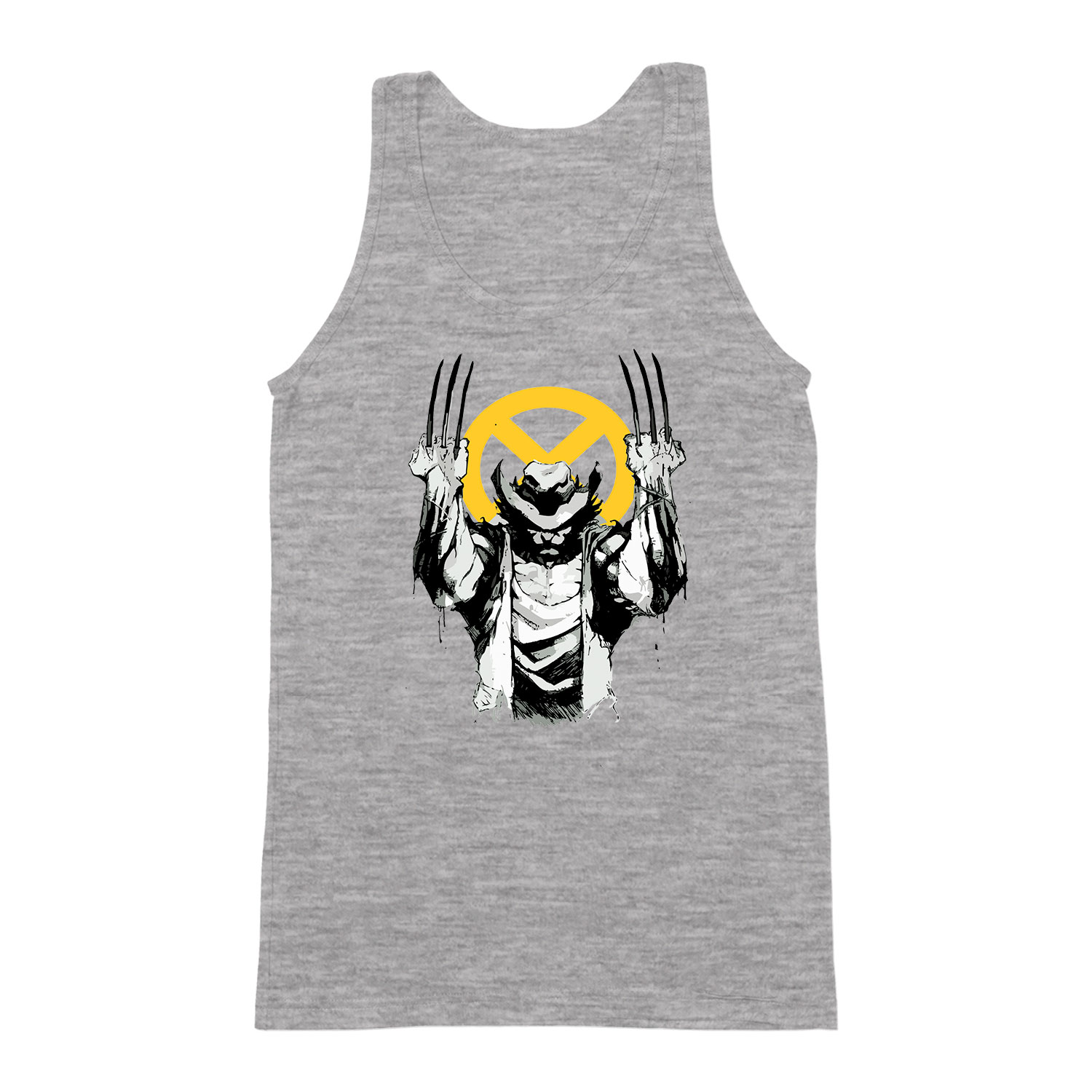 x-men rozsomák wolverine Sportszürke Férfi Trikó