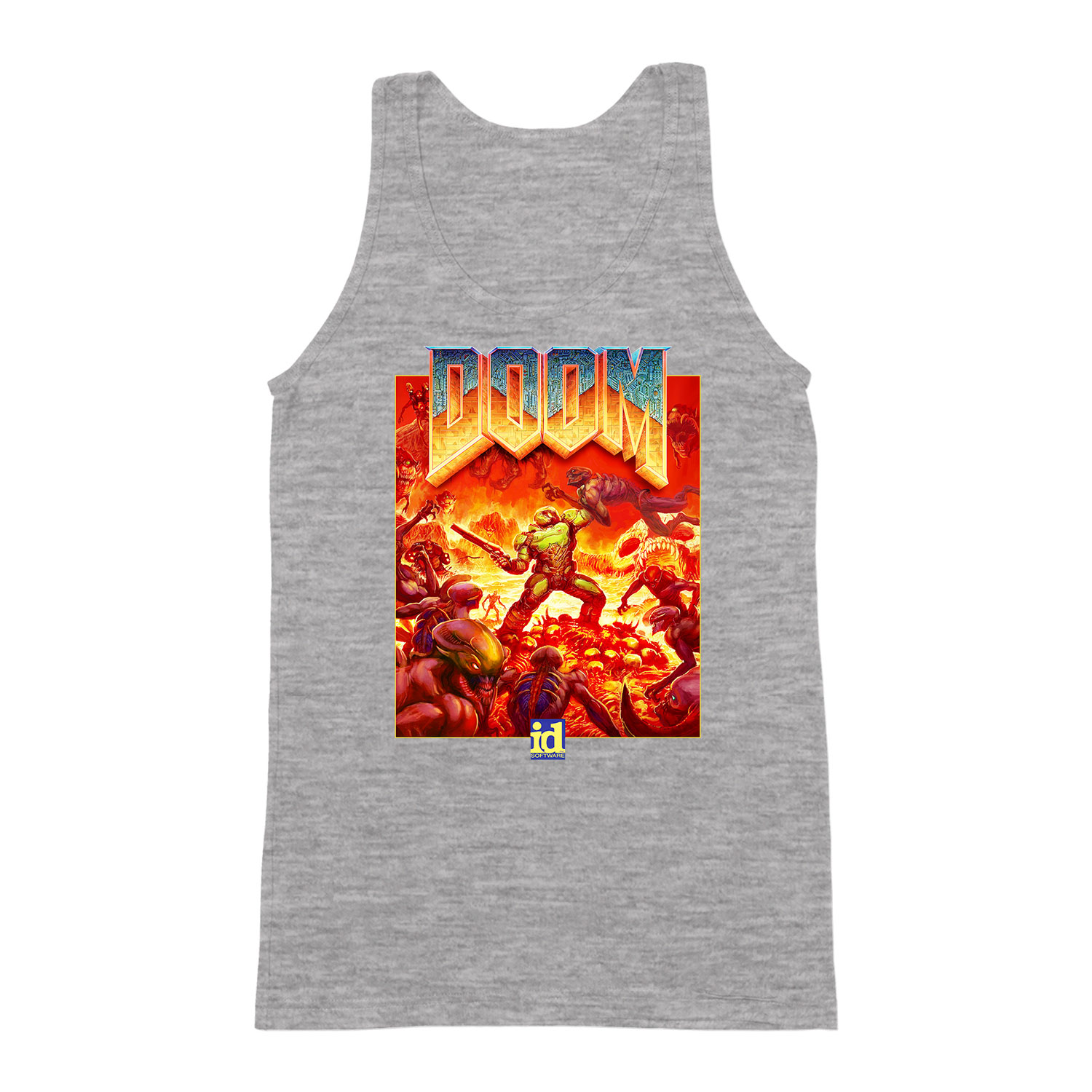 doom Sportszürke Férfi Trikó