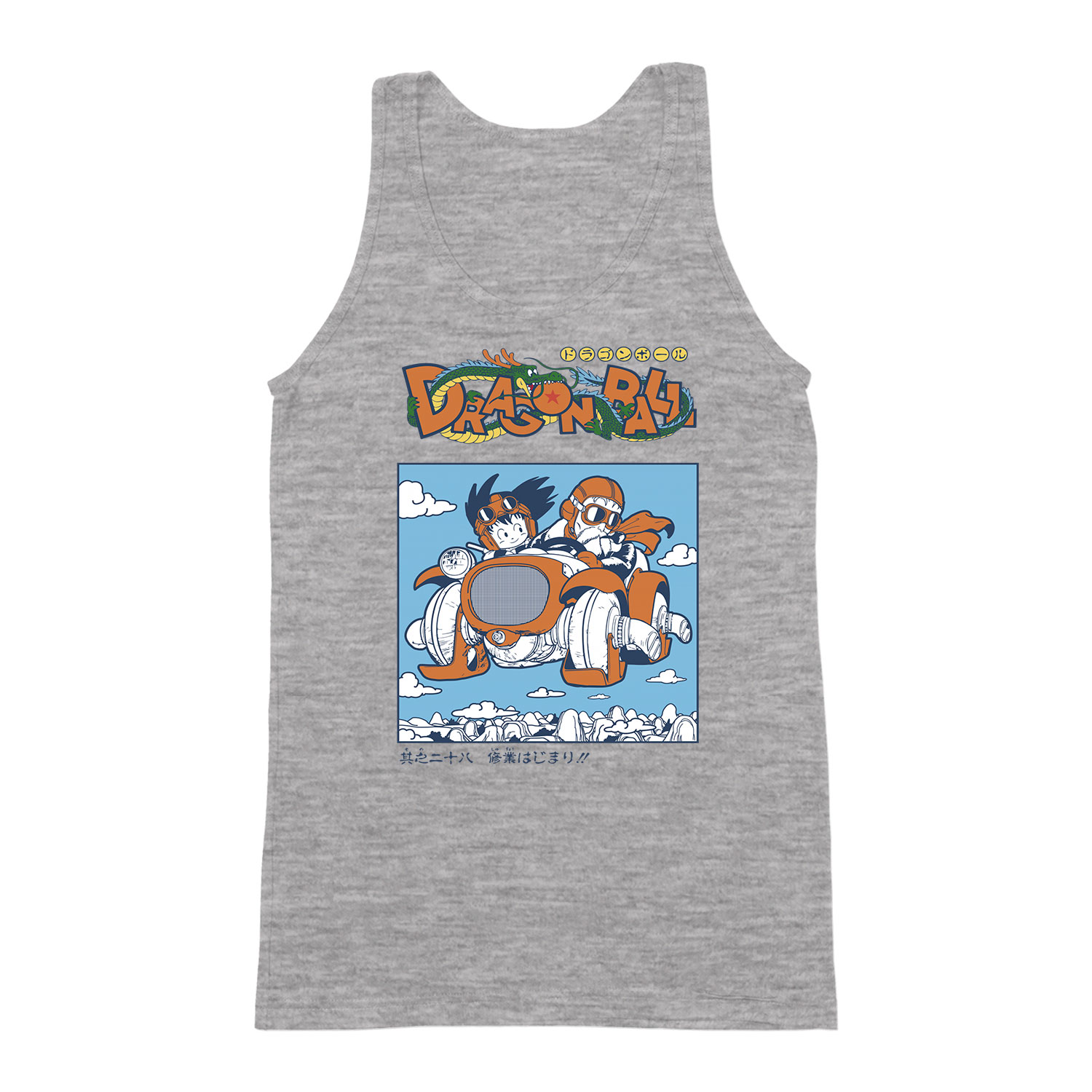 dragon ball Sportszürke Férfi Trikó
