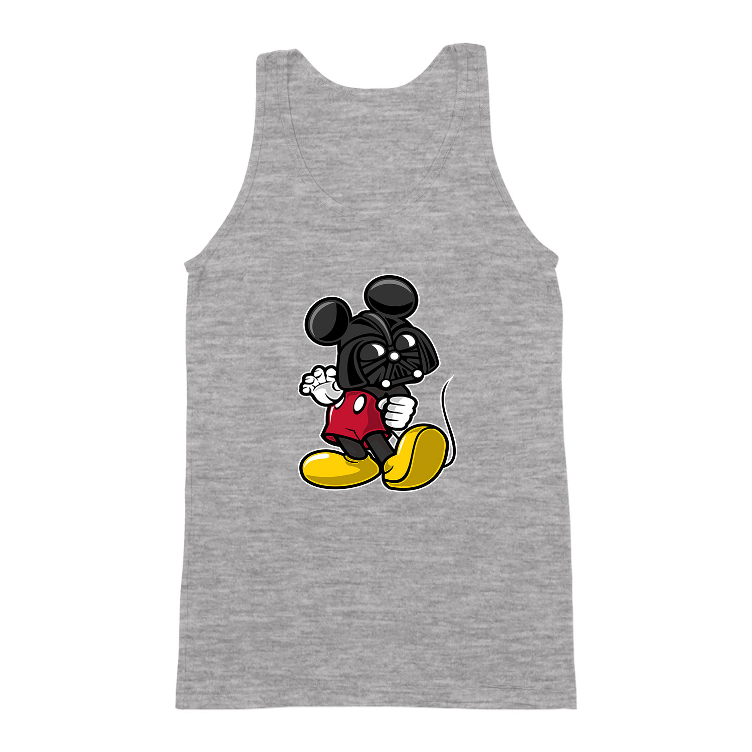mickey egért darth Sportszürke Férfi Trikó