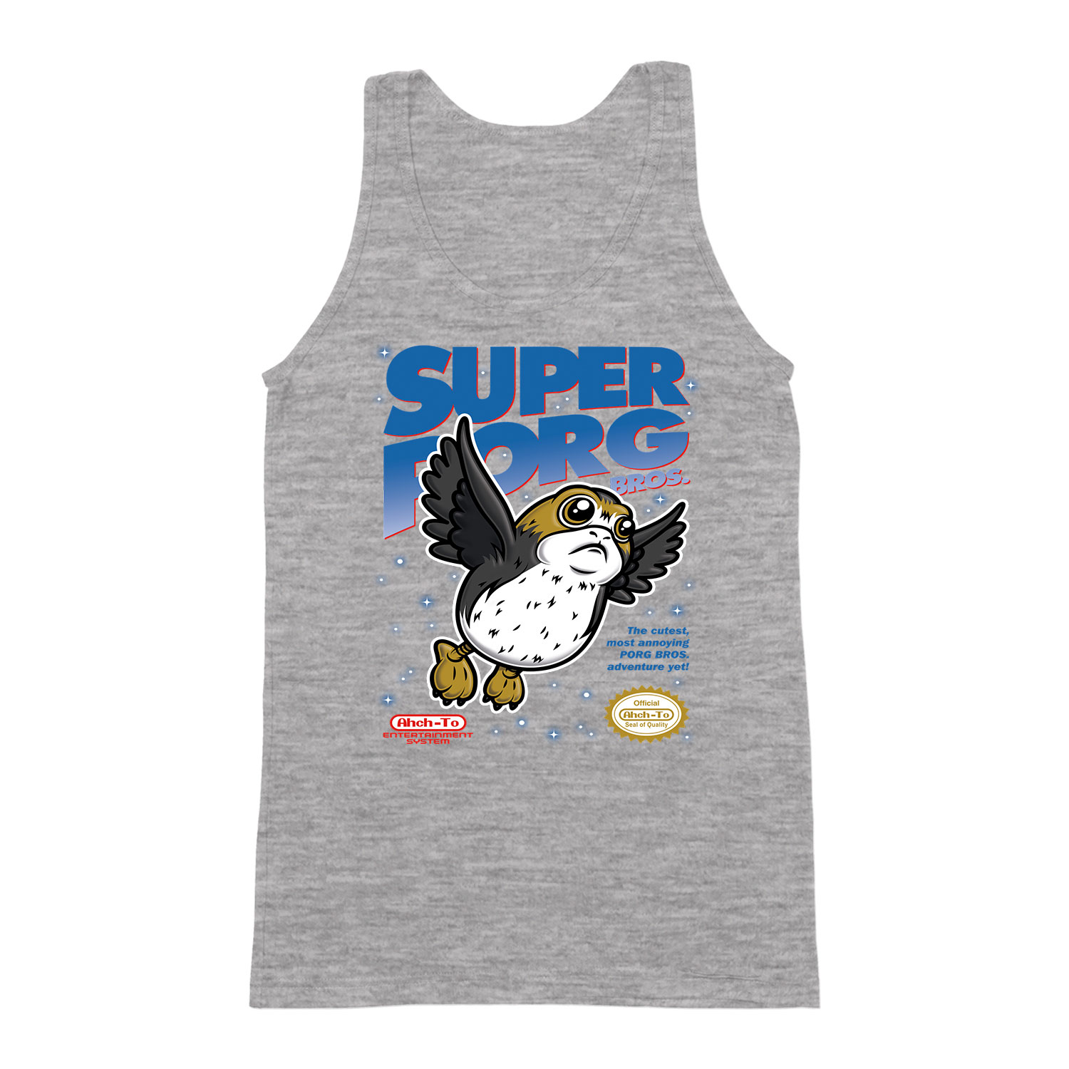 porg star wars Sportszürke Férfi Trikó