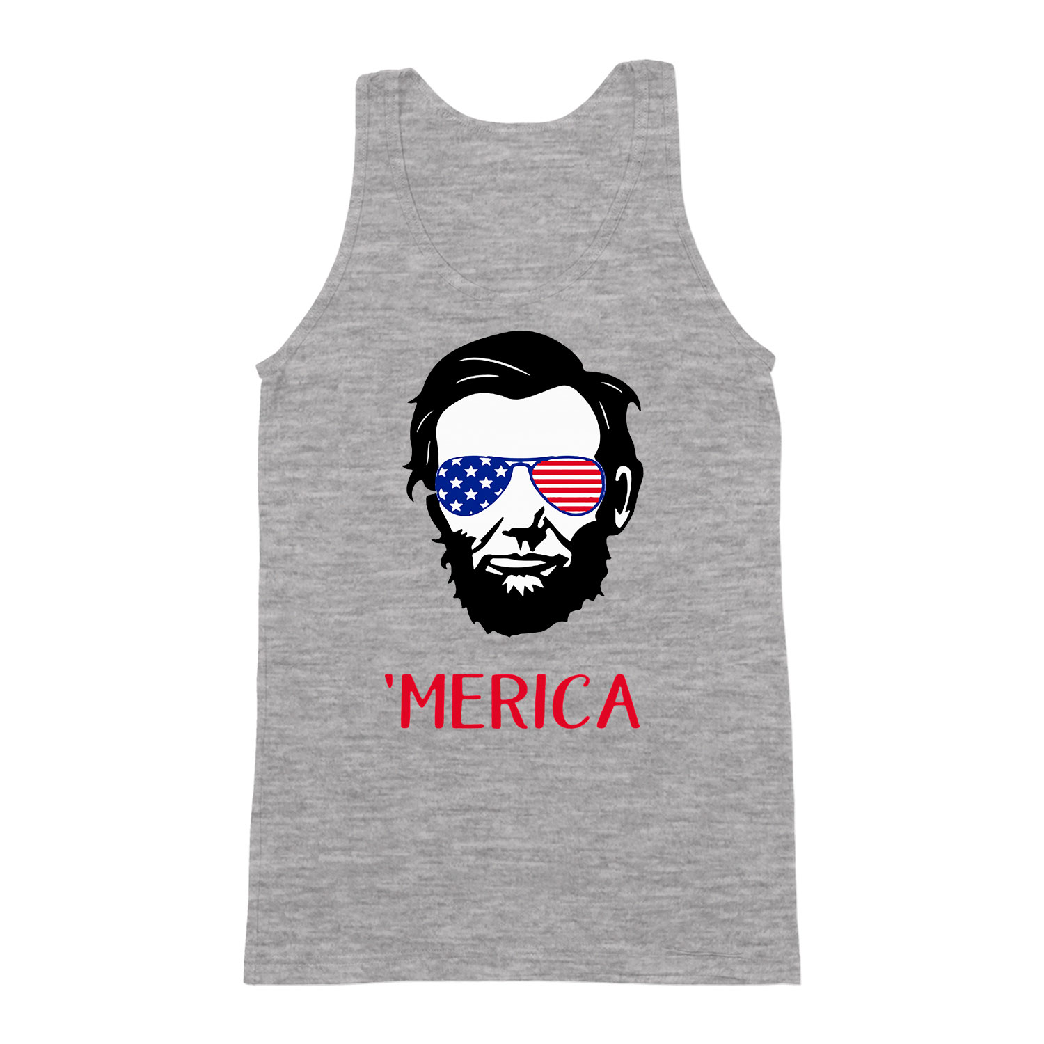 america amerika abraham lincoln Sportszürke Férfi Trikó
