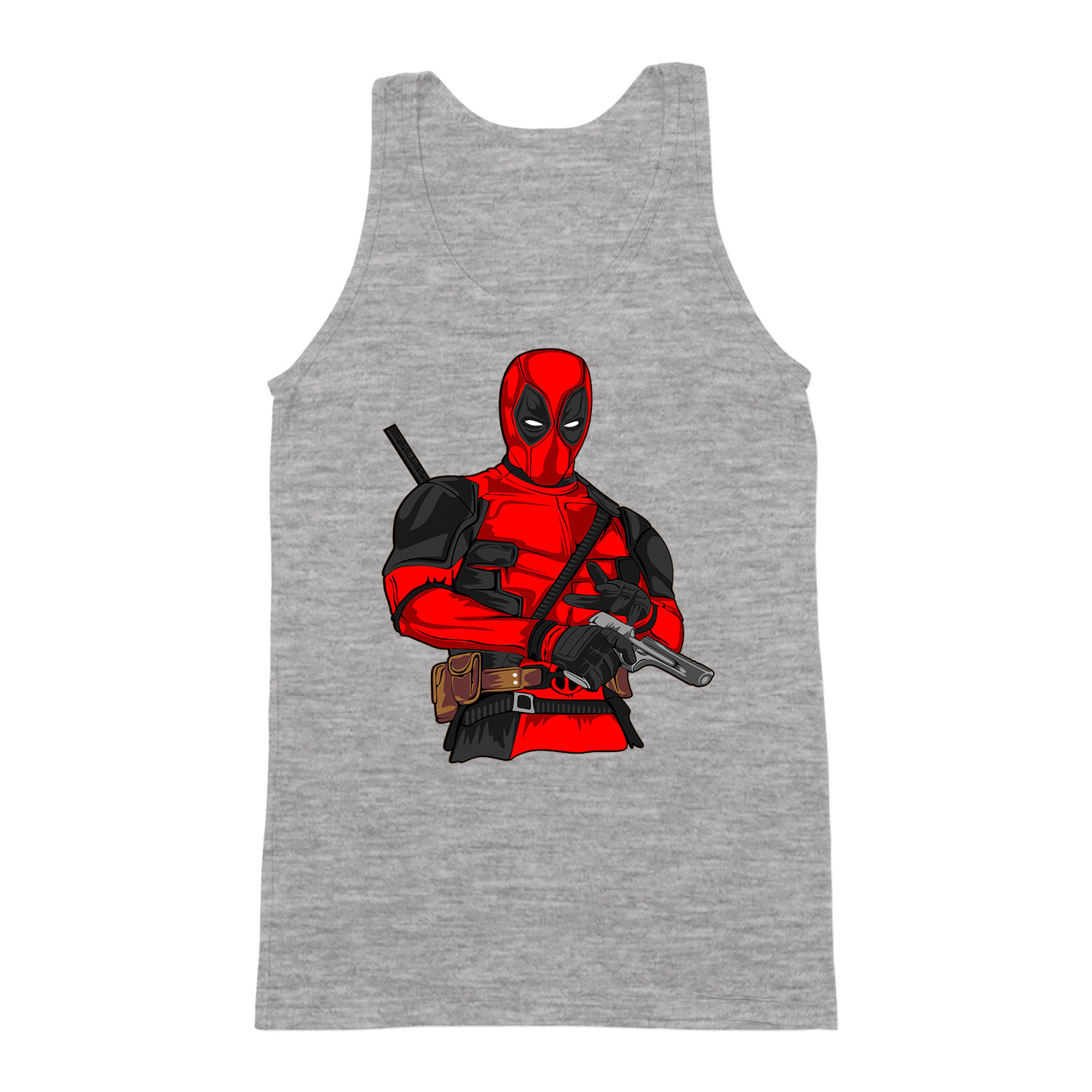 deadpool Sportszürke Férfi Trikó