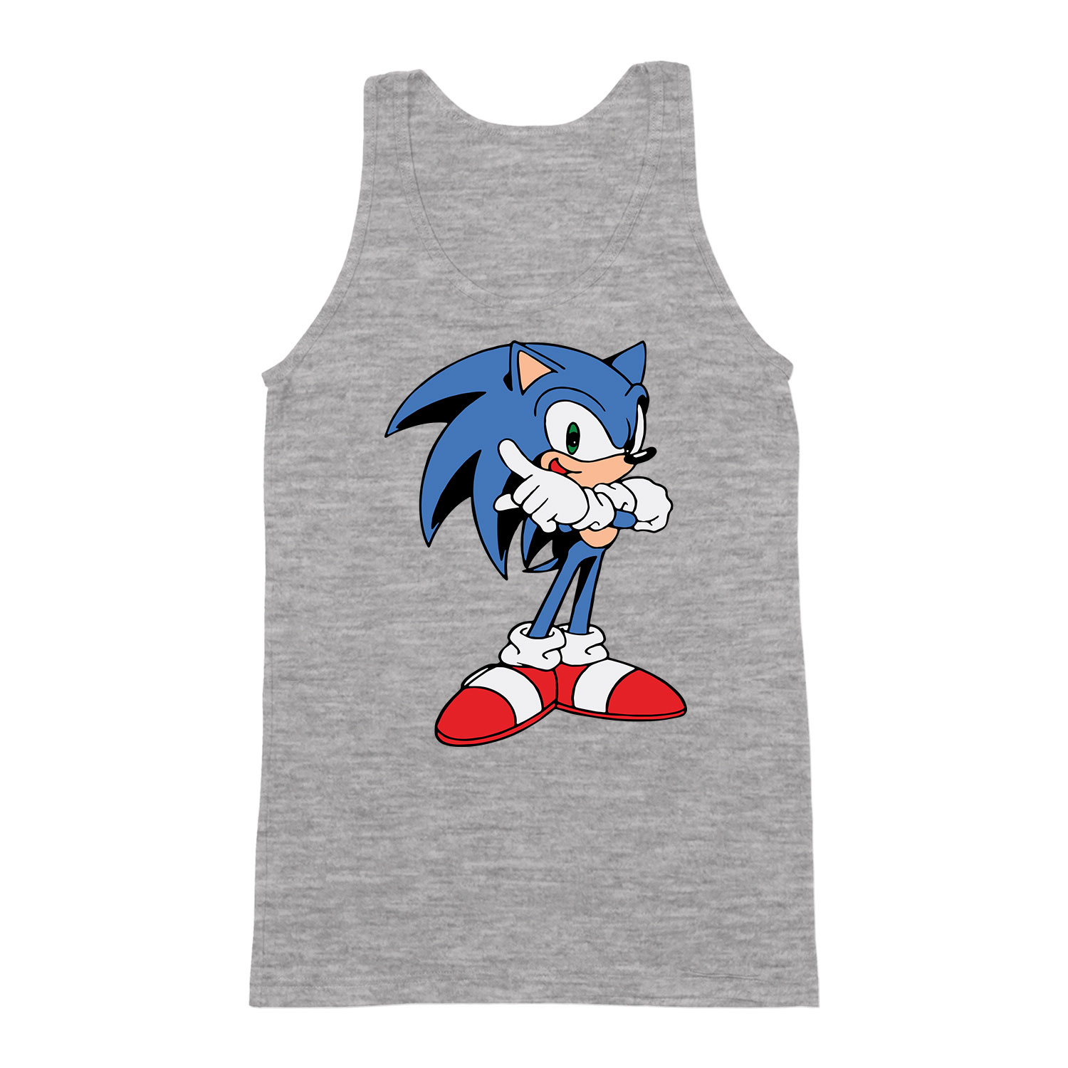 sonic Sportszürke Férfi Trikó