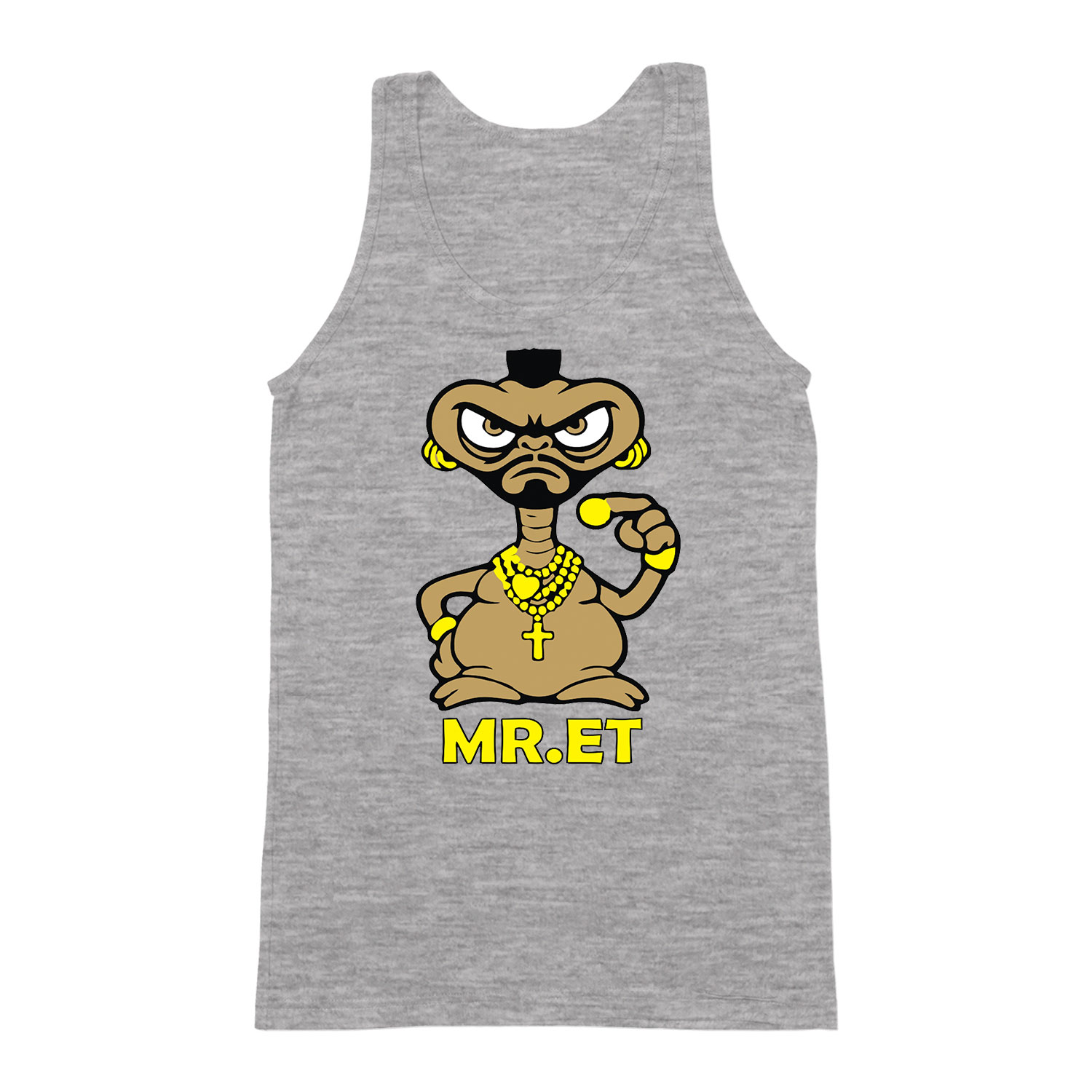 mr. ET mr T Sportszürke Férfi Trikó
