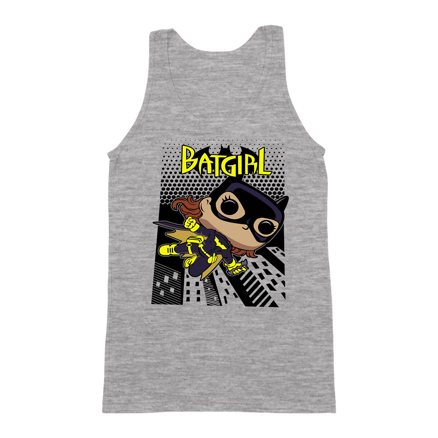 Batgirl Sportszürke Férfi Trikó