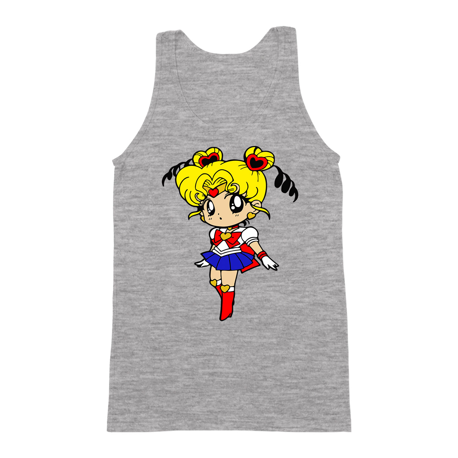 sailor moon Sportszürke Férfi Trikó