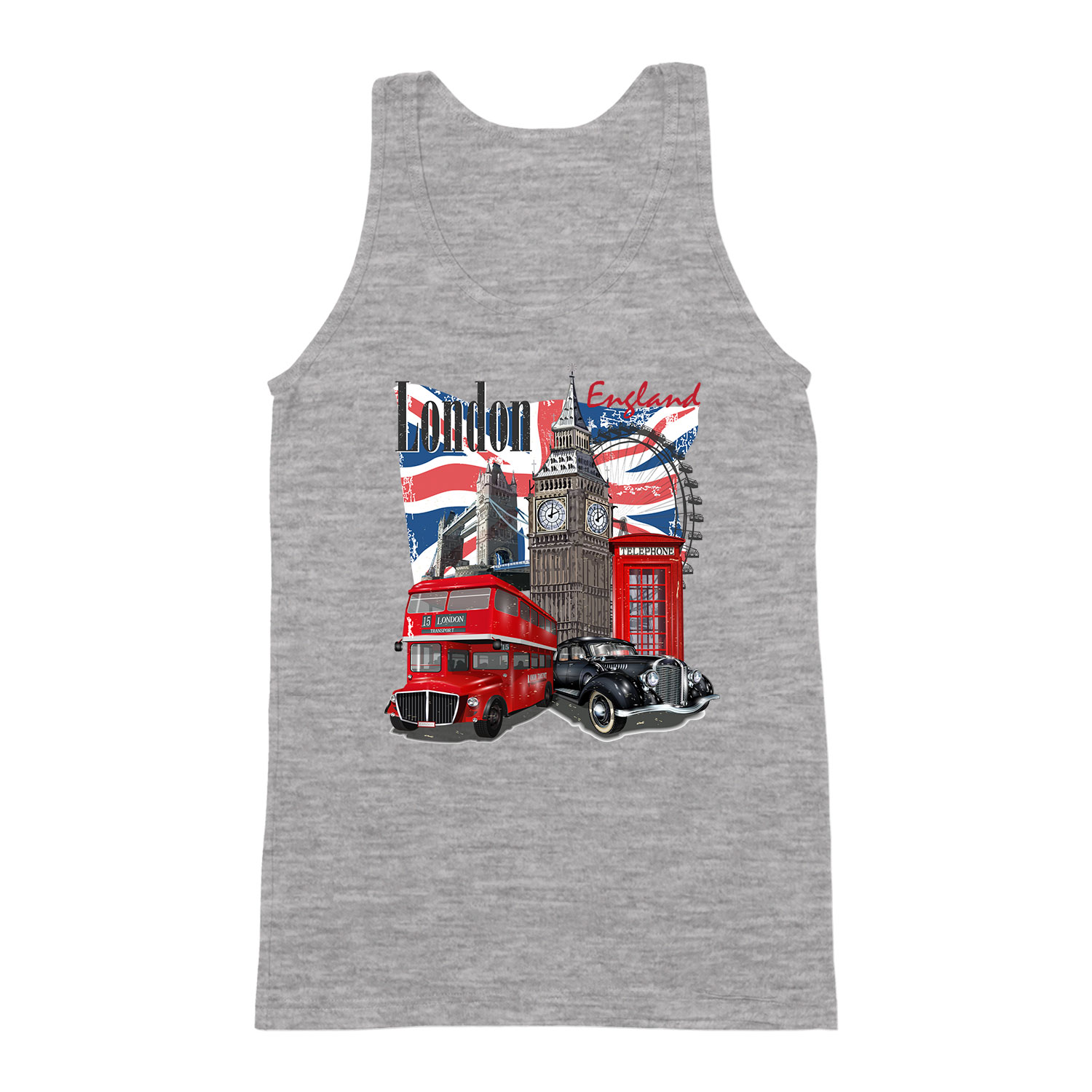 London anglia nagy britannia england Sportszürke Férfi Trikó