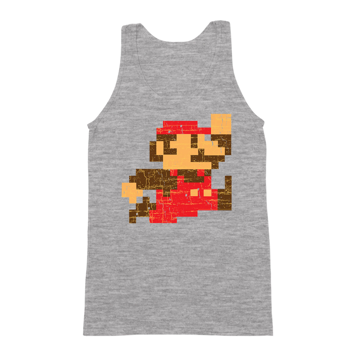 super mario Sportszürke Férfi Trikó