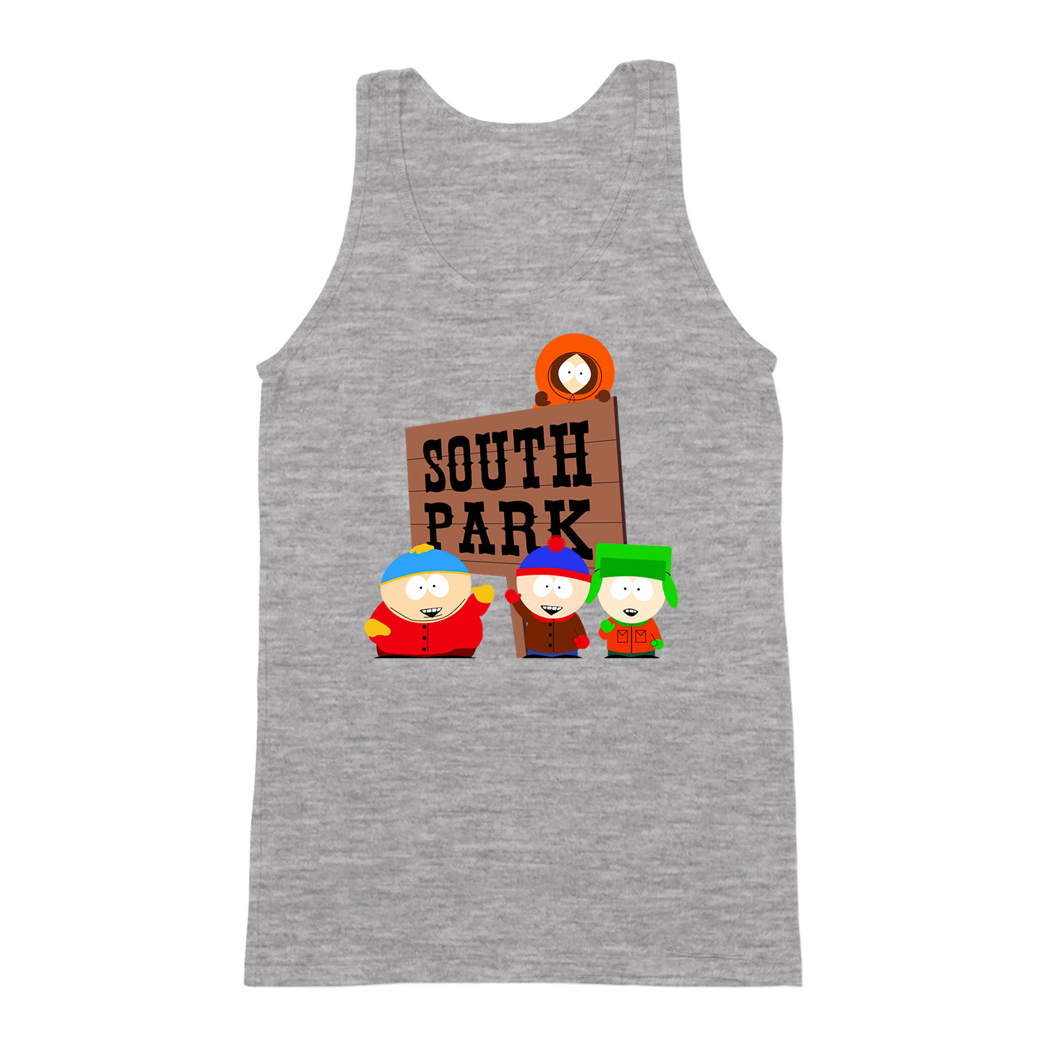 south park cartman kyle kenny stan Sportszürke Férfi Trikó