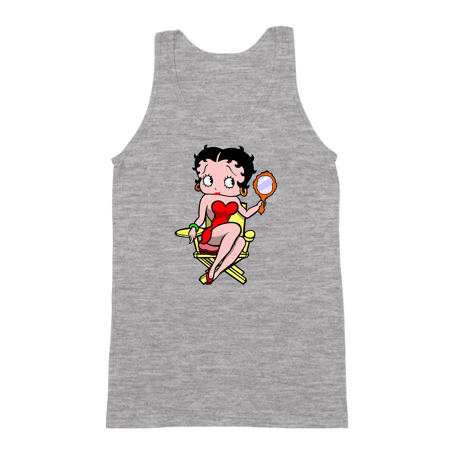 betty boop Sportszürke Férfi Trikó