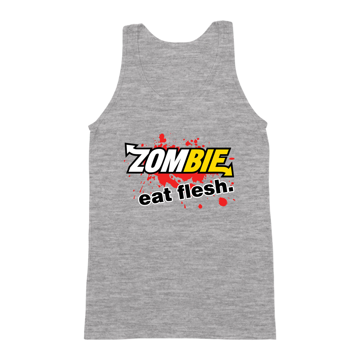 zombi zombis subway humor Sportszürke Férfi Trikó