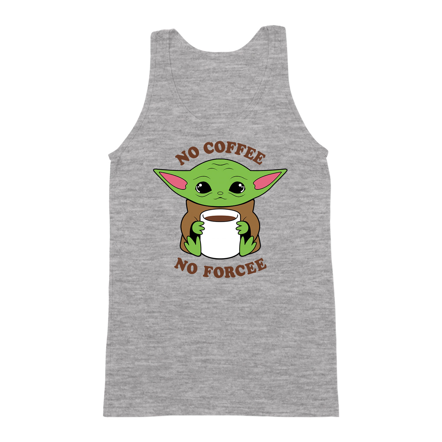 baba yoda baby yoda mandalorian Sportszürke Férfi Trikó
