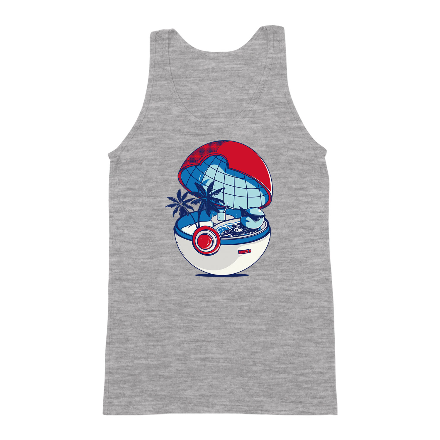 pokemon squirtle Sportszürke Férfi Trikó