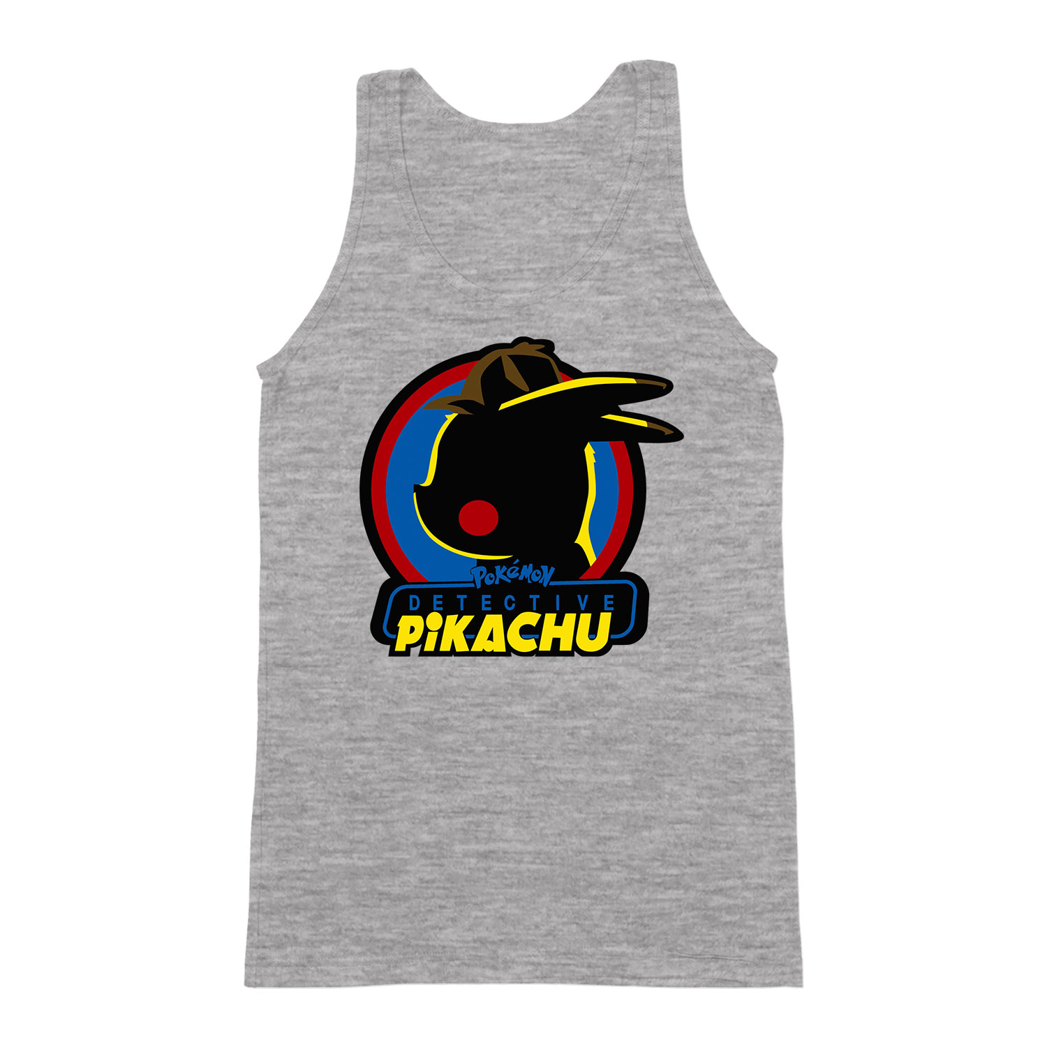 pokemon pikachu Sportszürke Férfi Trikó