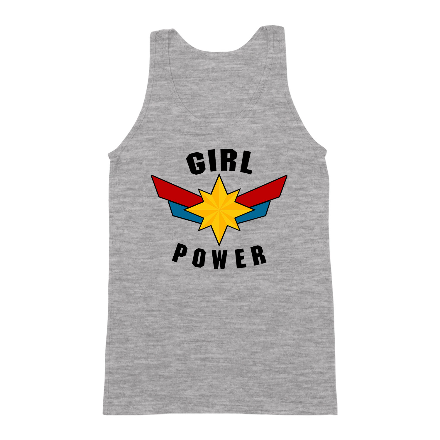 girl power Sportszürke Férfi Trikó