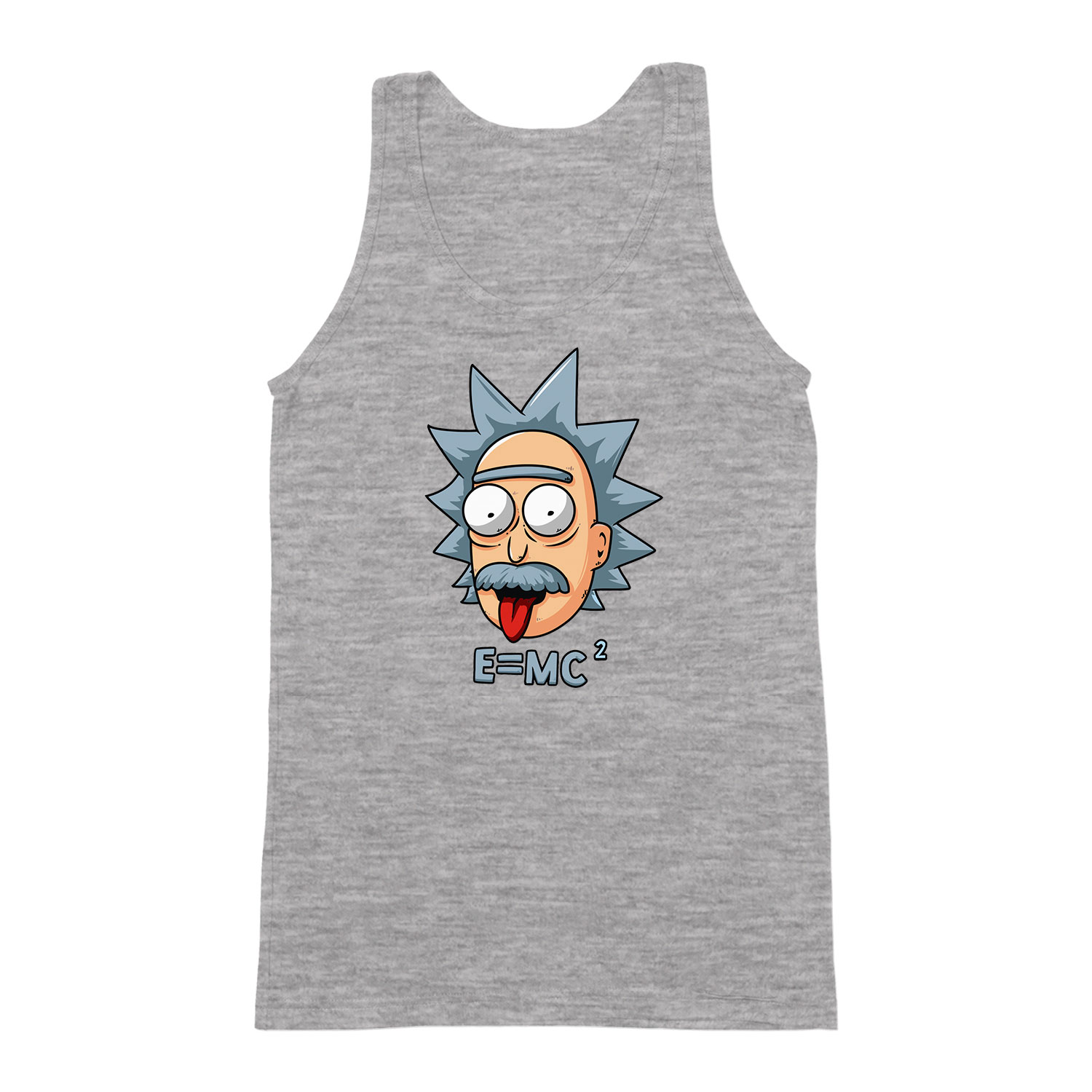 rick és morty Sportszürke Férfi Trikó