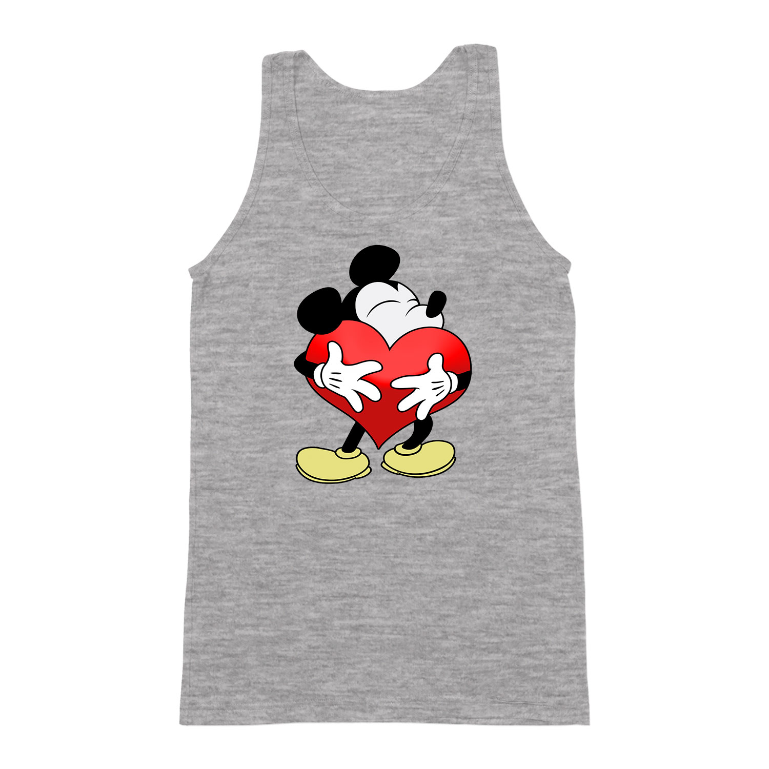 Mickey Egér Love Sportszürke Férfi Trikó